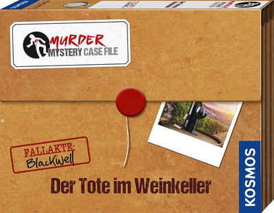 Kosmos Spiel, Detektivspiel Murder Mystery Case File - Der Tote im Weinkeller