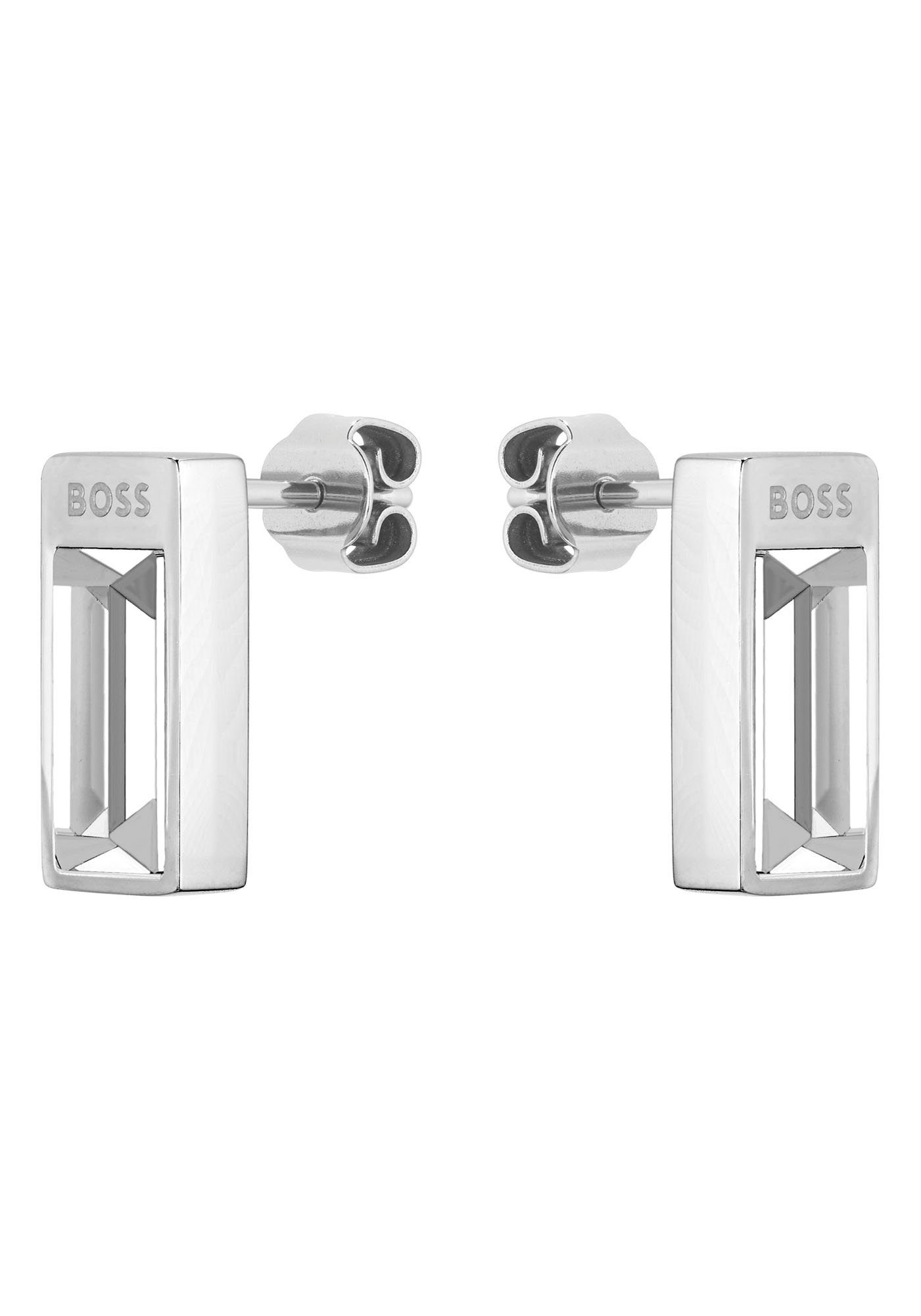 BOSS Paar Ohrstecker Schmuck Edelstahl O... BOSS Paar Ohrstecker Schmuck Edelstahl O...