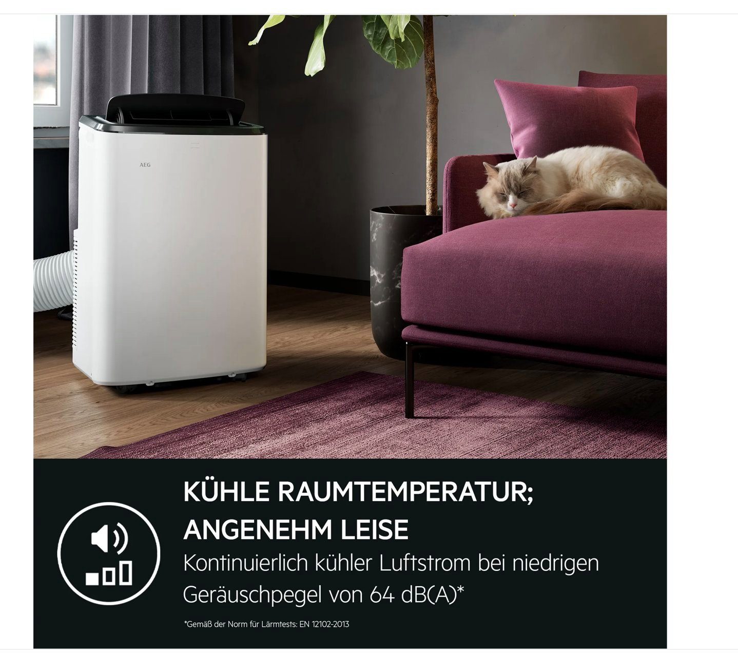 AEG Klimagerät Comfort 6000 AXP26U339CW mobiles Klimagerät