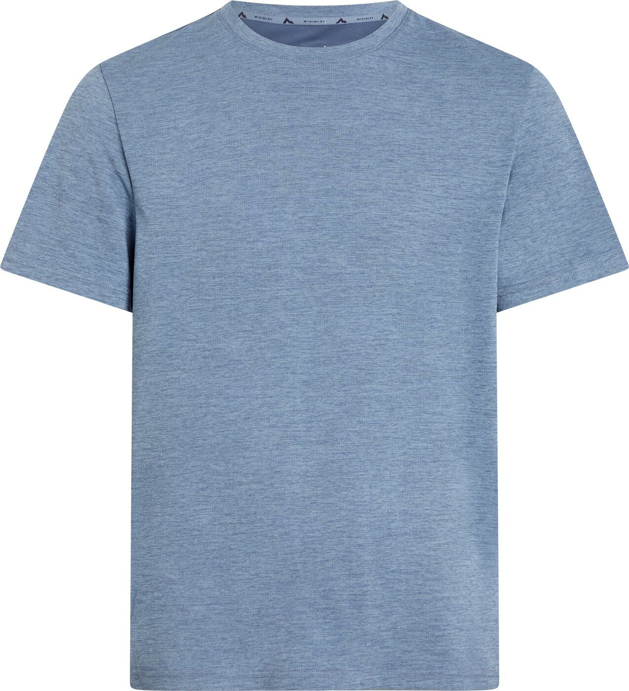 McKINLEY T-Shirt He.-T-Shirt Hunu M MELANGE/BLUE DARK