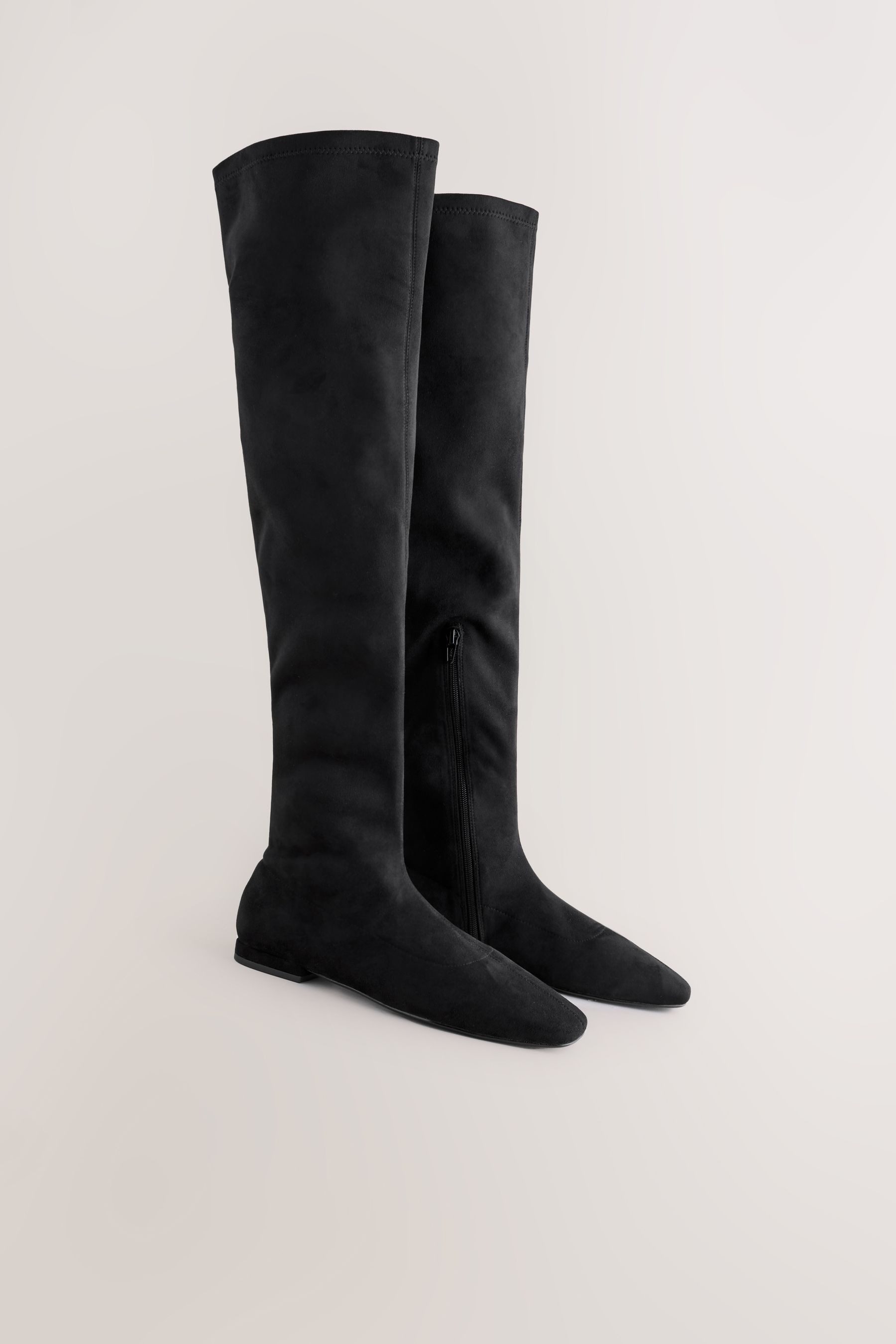 Next Forever Comfort® Flache Overknee-Sockenstiefel Stiefel (1-tlg)