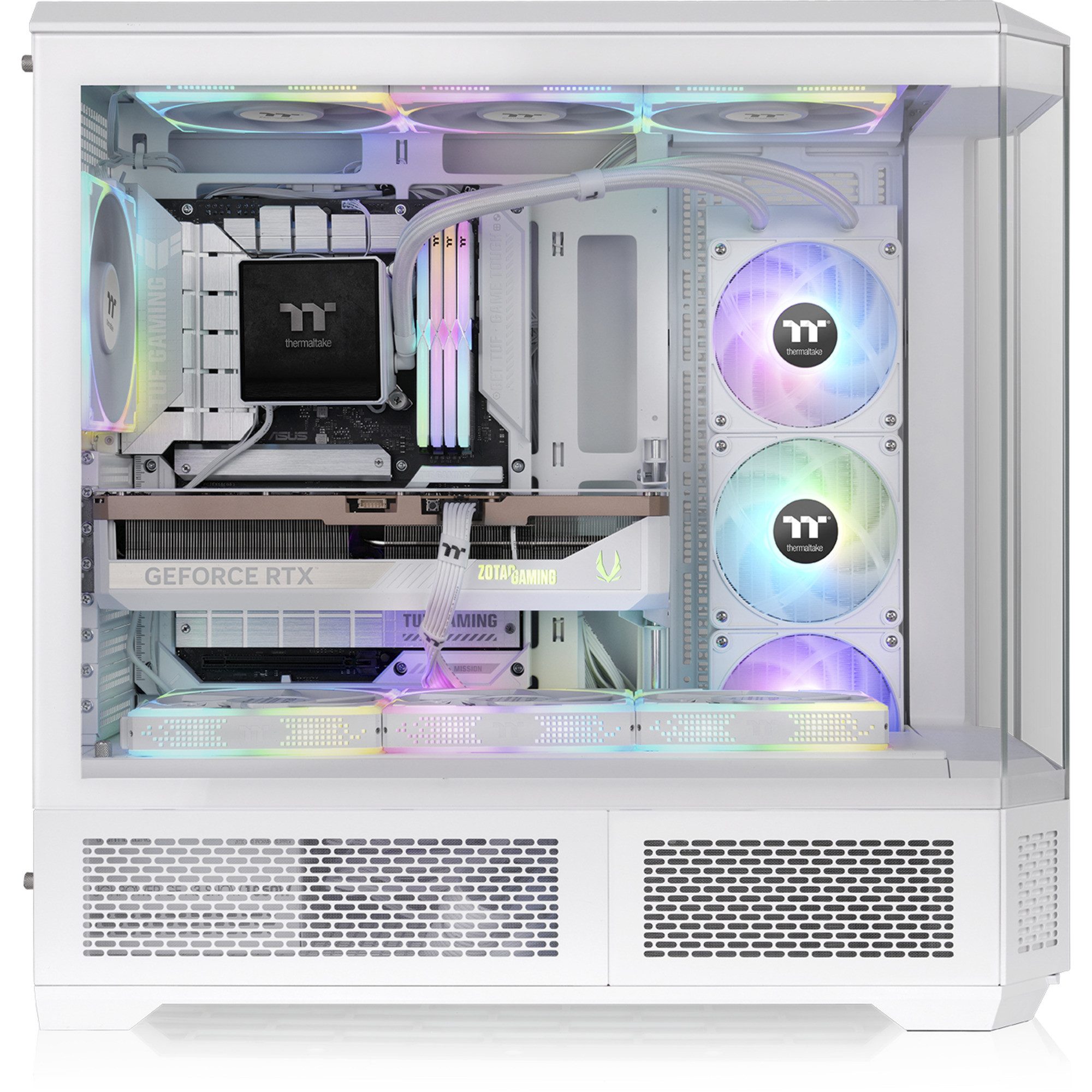 Thermaltake PC-Gehäuse Thermaltake View 600 TG Snow White