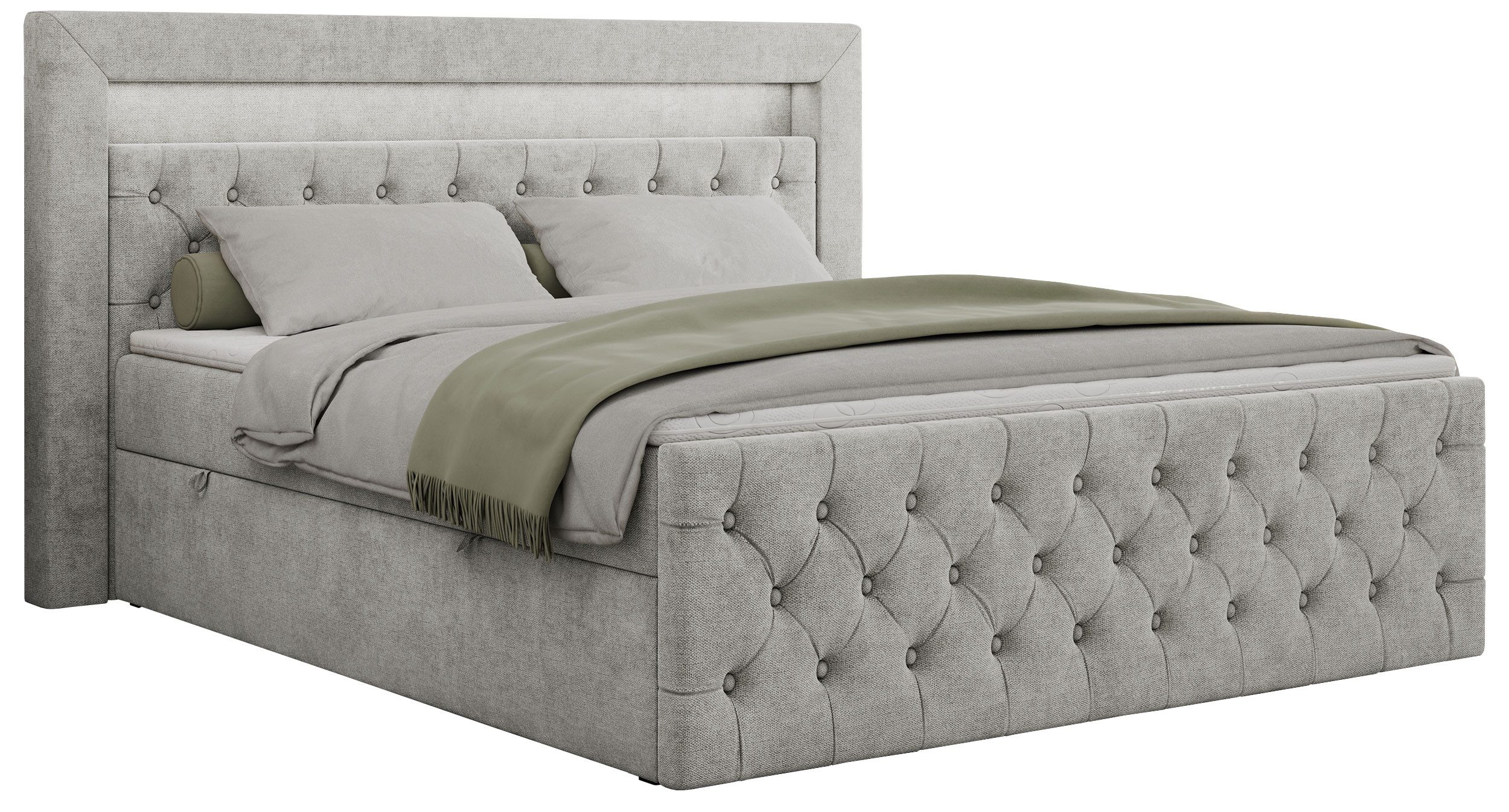 MKS MÖBEL Boxspringbett GOLD9 (Set, Packung, günstig online kaufen