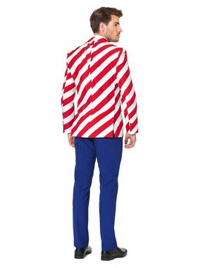 Opposuits Partyanzug United Stripes, Auffälliger Anzug in Farbe und Design der USA-Flagge