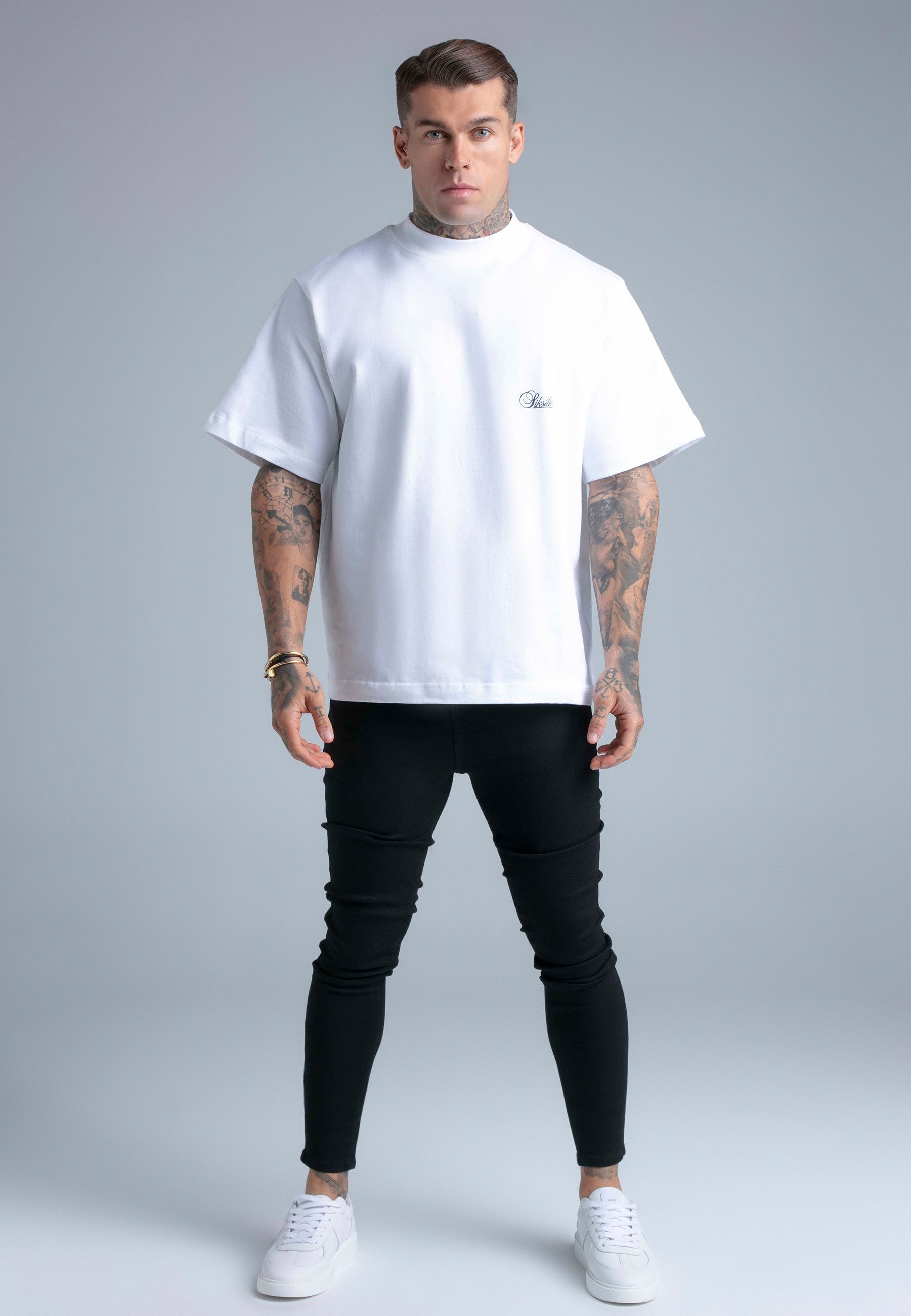 Siksilk Regular-fit-Jeans SikSilk Herren Skinny Jeans – Bild 2 von 5