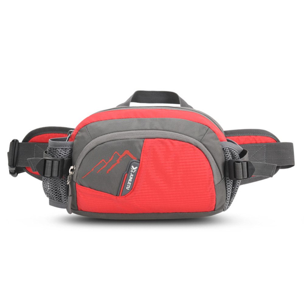 Blusmart Gürteltasche Laufgürtel, Geldbörse, Handytasche (Nylon-Sling-Hüfttasche mit Flaschenhalter, Multifunktional wasserdicht), Für Laufen, Wandern, Trinkbeutel zum Joggen