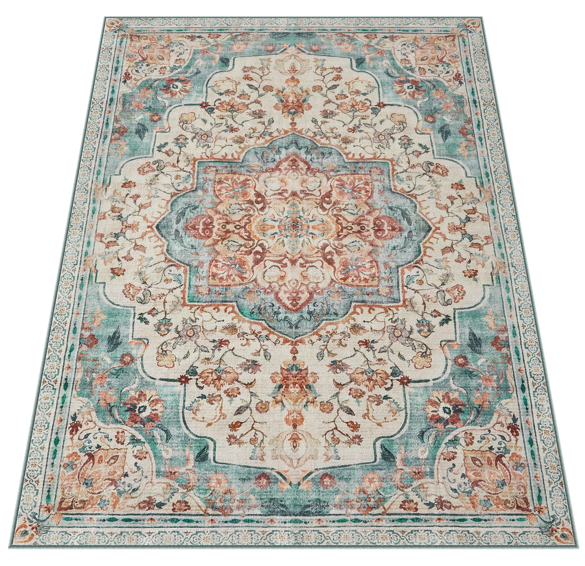 SONGMICS HOME Teppich Wohnzimmerteppich, rechteckig, Höhe: 10 mm, Wohnzimme günstig online kaufen