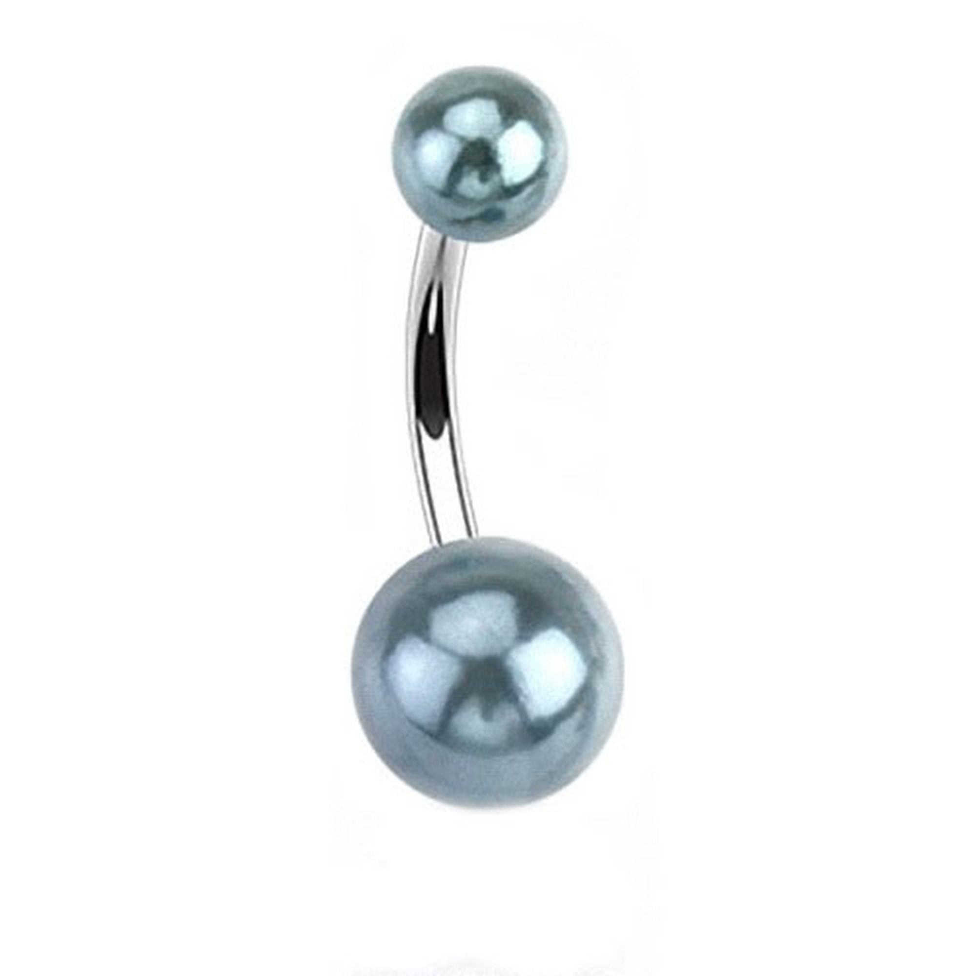 Bauchnabelpiercing Piercing Chirurgenstahl Perlmutt