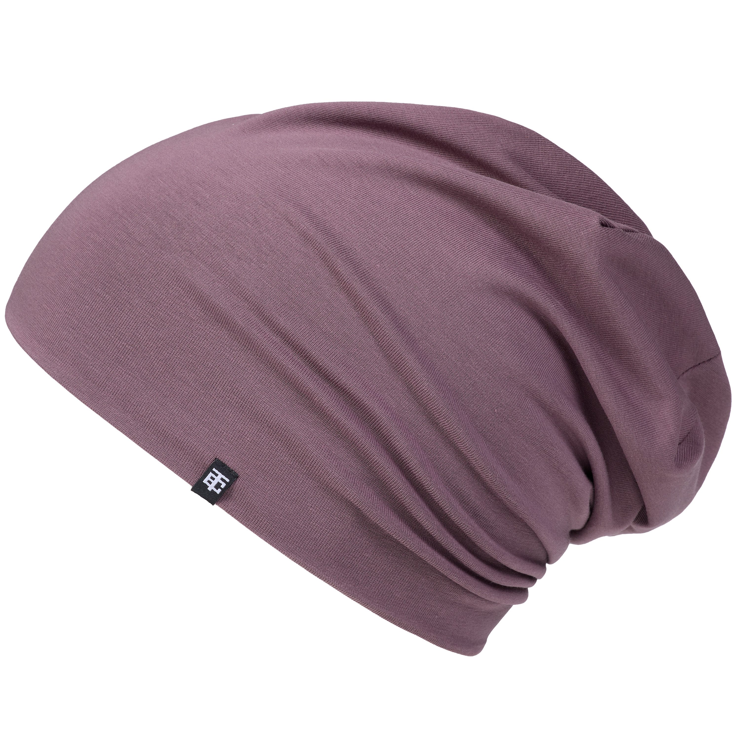 Enter the Complex Jerseymütze - Leichte Slouch Beanie - Unisex, Übergangsmütze, 95% gekämmte Baumwolle, 5% Elasthan