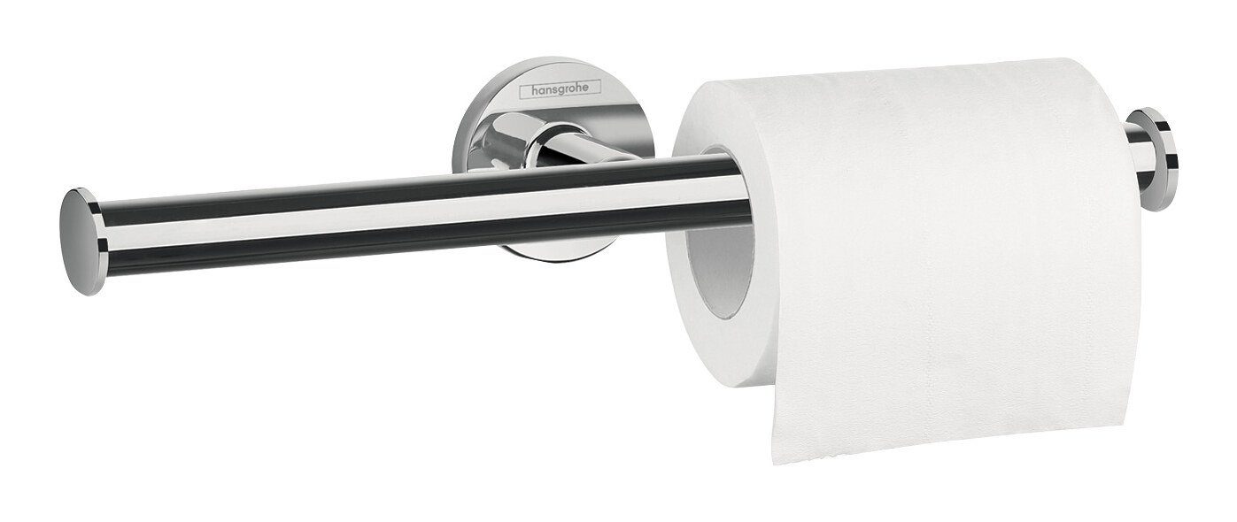 hansgrohe Toilettenpapierhalter Logis Universal, Toilettenpapierhalter doppelt - Chrom