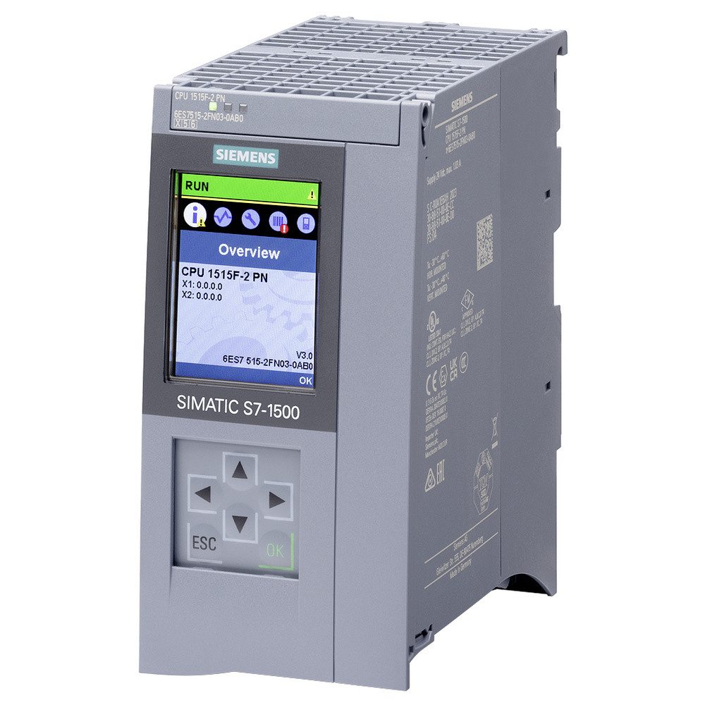 SIEMENS Siemens 6ES7515-2FN03-0AB0 6ES75152FN030AB0 SPS-Zentralbaugruppe Smart-Home-Steuerelement