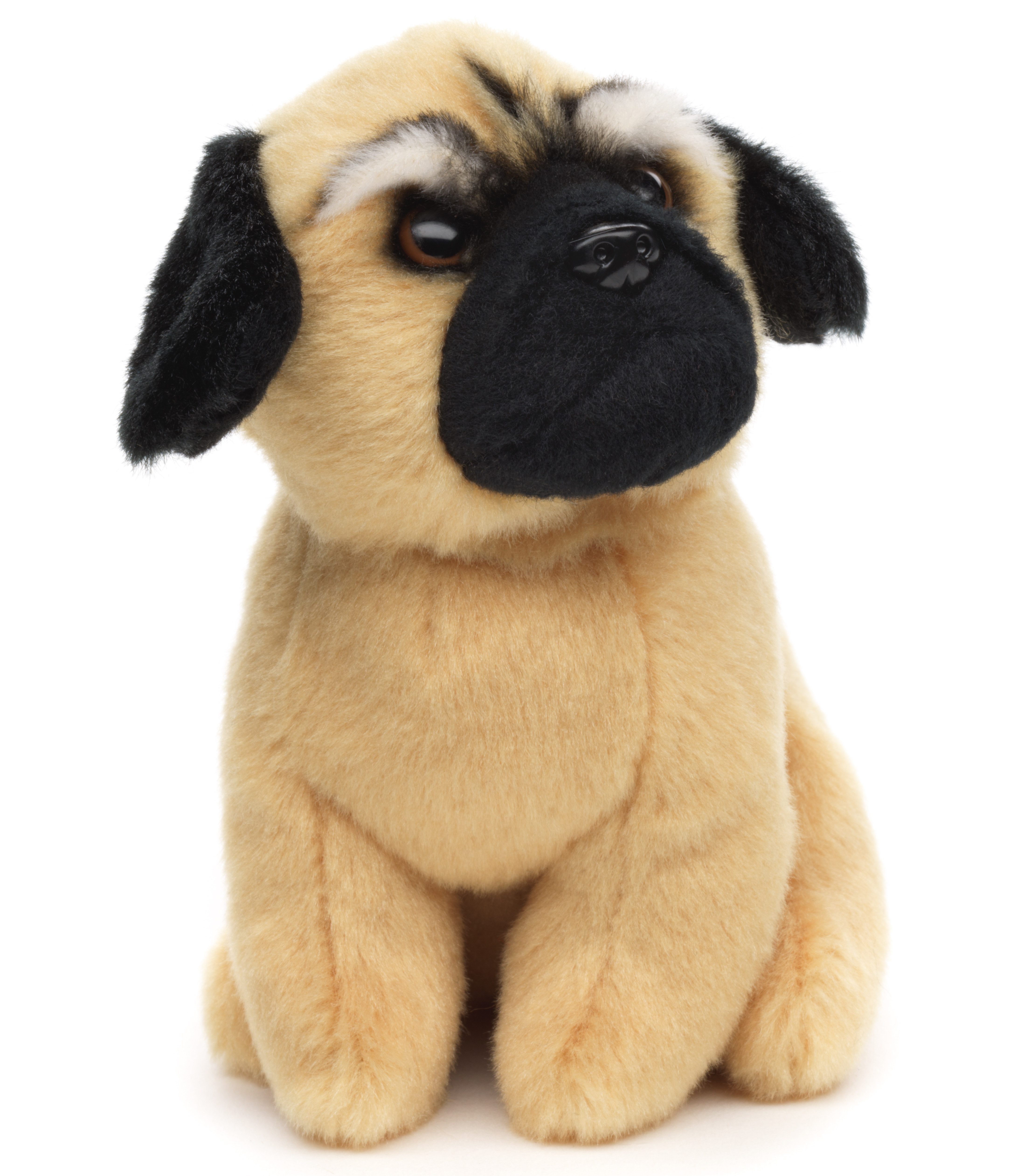 Uni-Toys Kuscheltier Hunde Plushies - versch. Modelle - 12 cm (Höhe) - Plüsch, Plüschtier, zu 100 % recyceltes Füllmaterial
