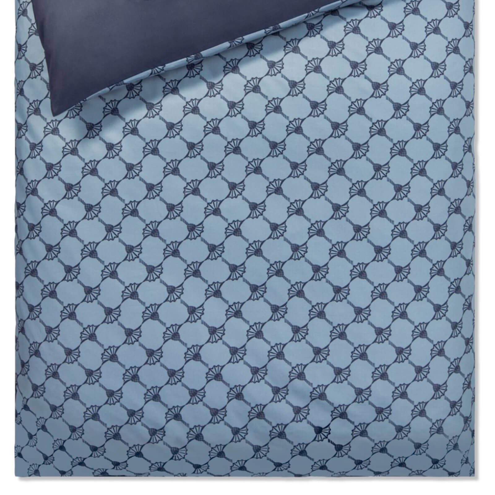 JOOP! Bettwäsche Cornflower Double 4083 23, Mako-Satin, 3 teilig, Blumen, Geblümt, Wendeoptik