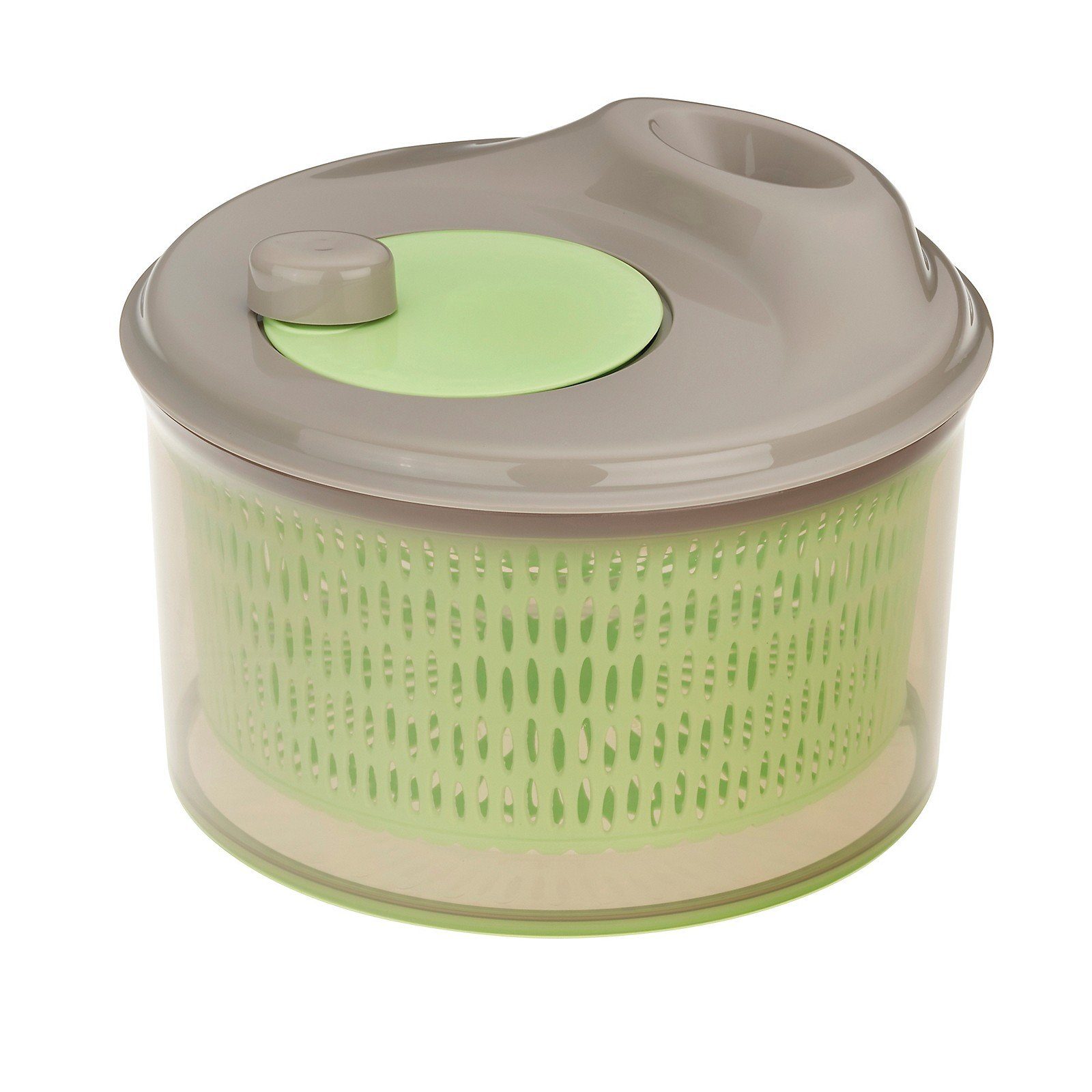 kela Salatschleuder Dry, Loch im Deckel für Zirkulation, 4,3 L