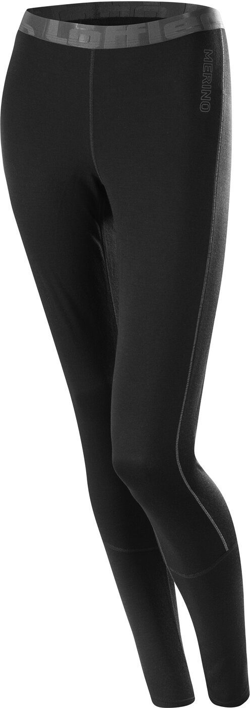 Löffler Lange Unterhose Transtex W Long Underpants Merino - Lange Damen-Unterhose - schwarz