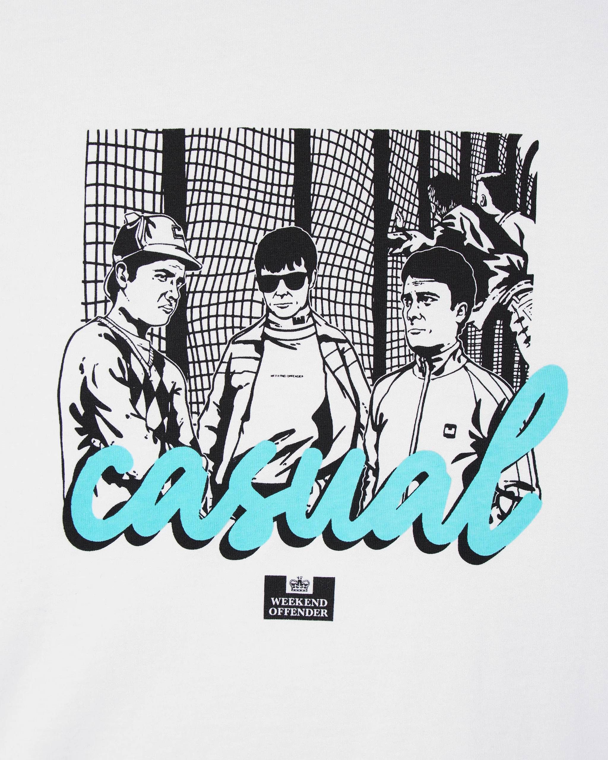 Weekend Offender T-Shirt T-Shirt Weekend Offender Terrace Graphic – Bild 4 von 4
