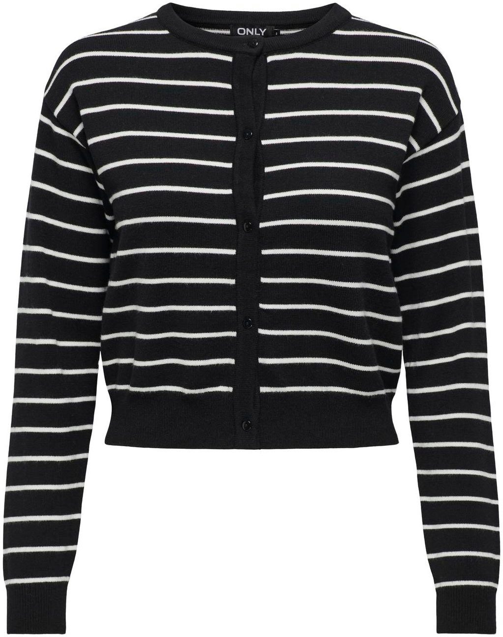 ONLY Strickjacke ONLBARIA LS O-NECK CARDIGAN günstig online kaufen