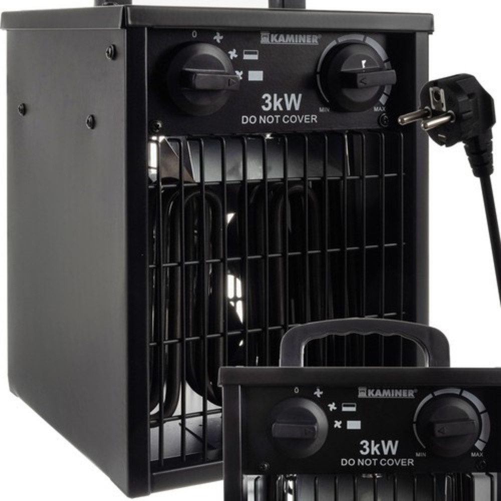 Kaminer Heizgerät Elektroheizung Heizung, 3000 W, 3 Betriebsarten & 6 Leist günstig online kaufen