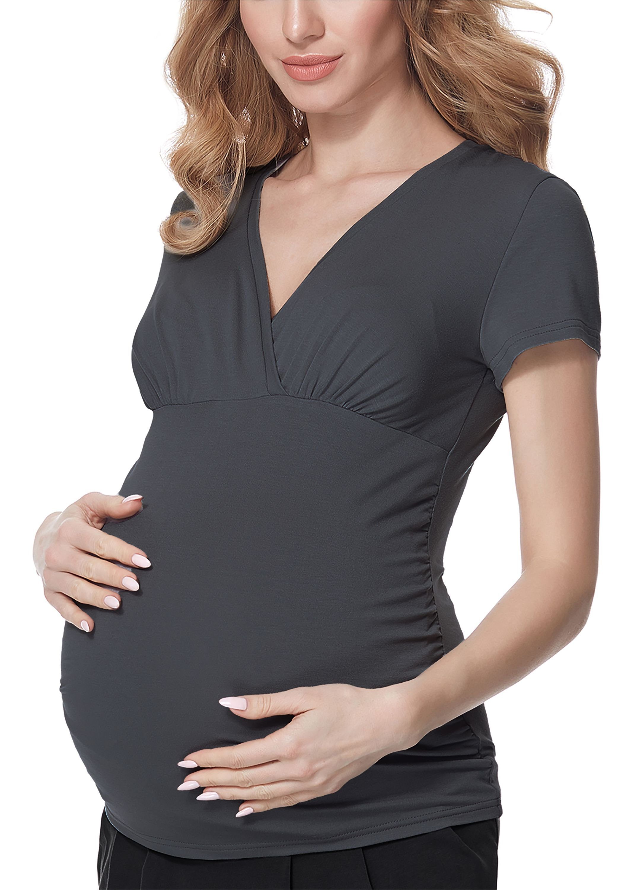 Bellivalini T-Shirt Damen Umstands Shirt mit günstig online kaufen
