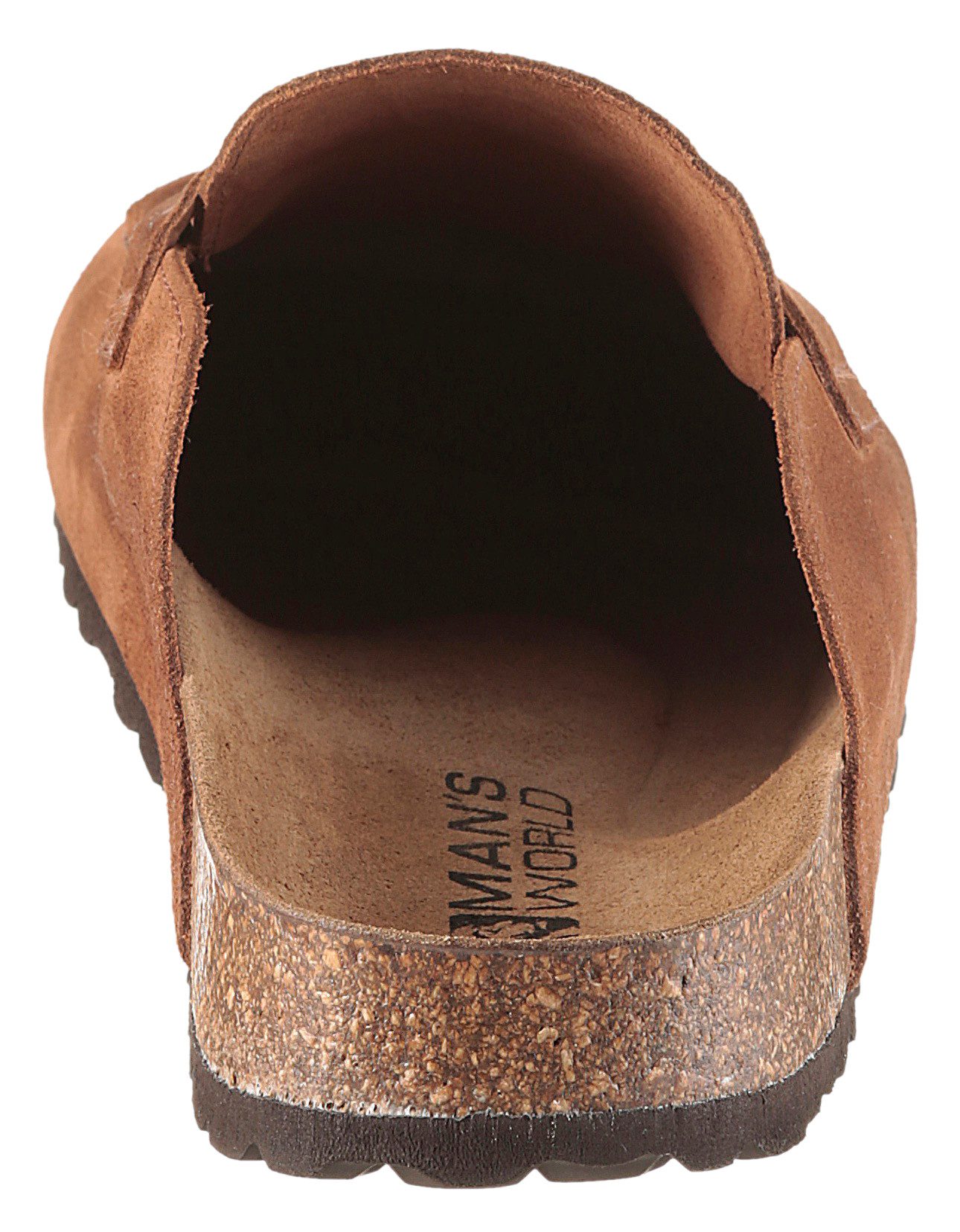 Man's World Clog Schlappen, Sommerschuh, Hausschuh mit ergonomisch geformtem Fußbett