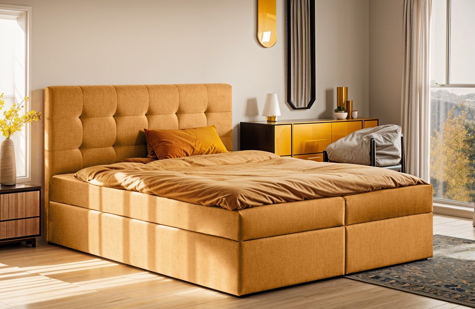 Kaiser Möbel Boxspringbett mit matratze und günstig online kaufen