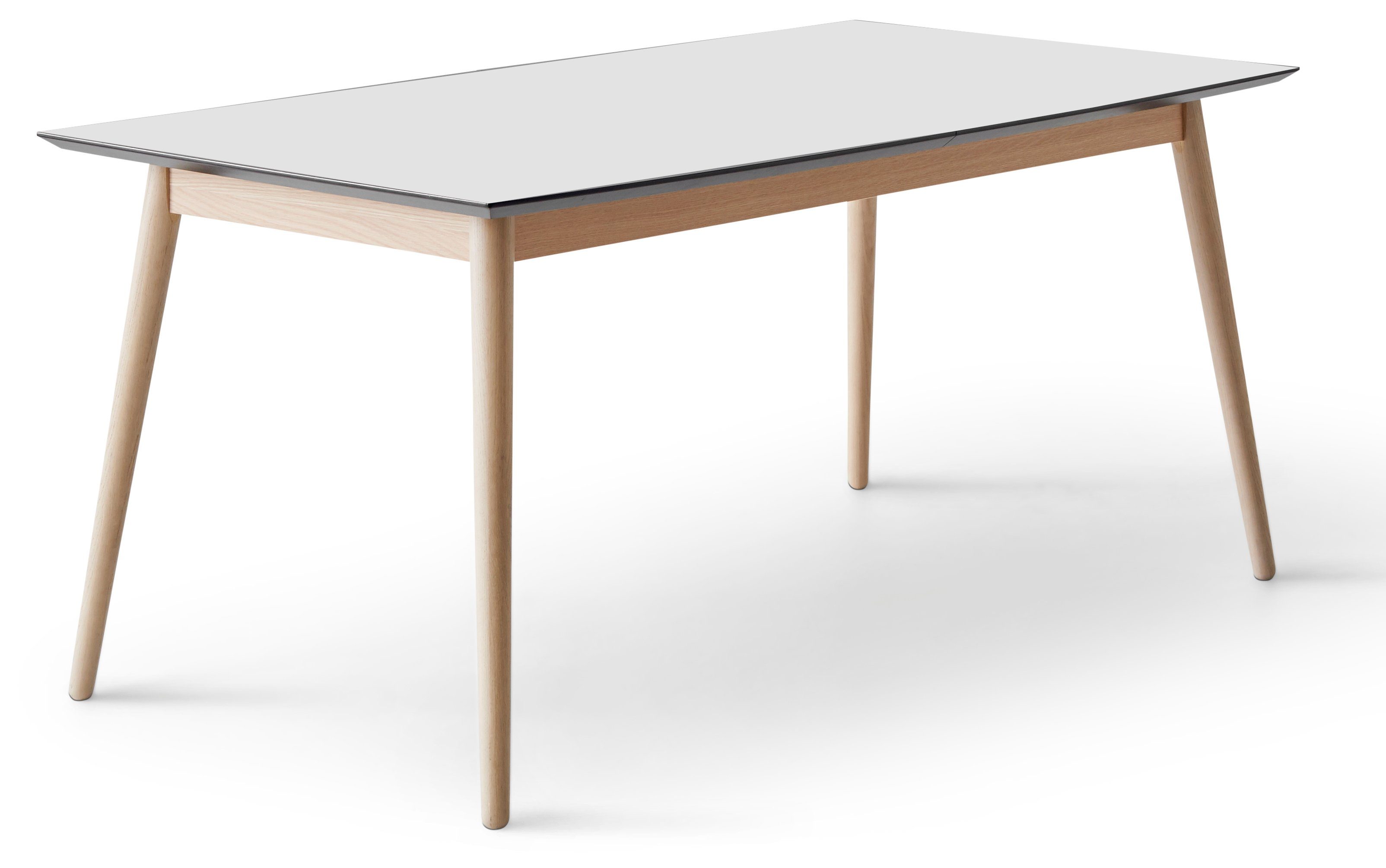 Hammel Einlegeplatten Gestell Furniture Weiß Meza bootsförmige Tischplatte Hammel, 2 MDF, Esstisch Massivholz, by aus