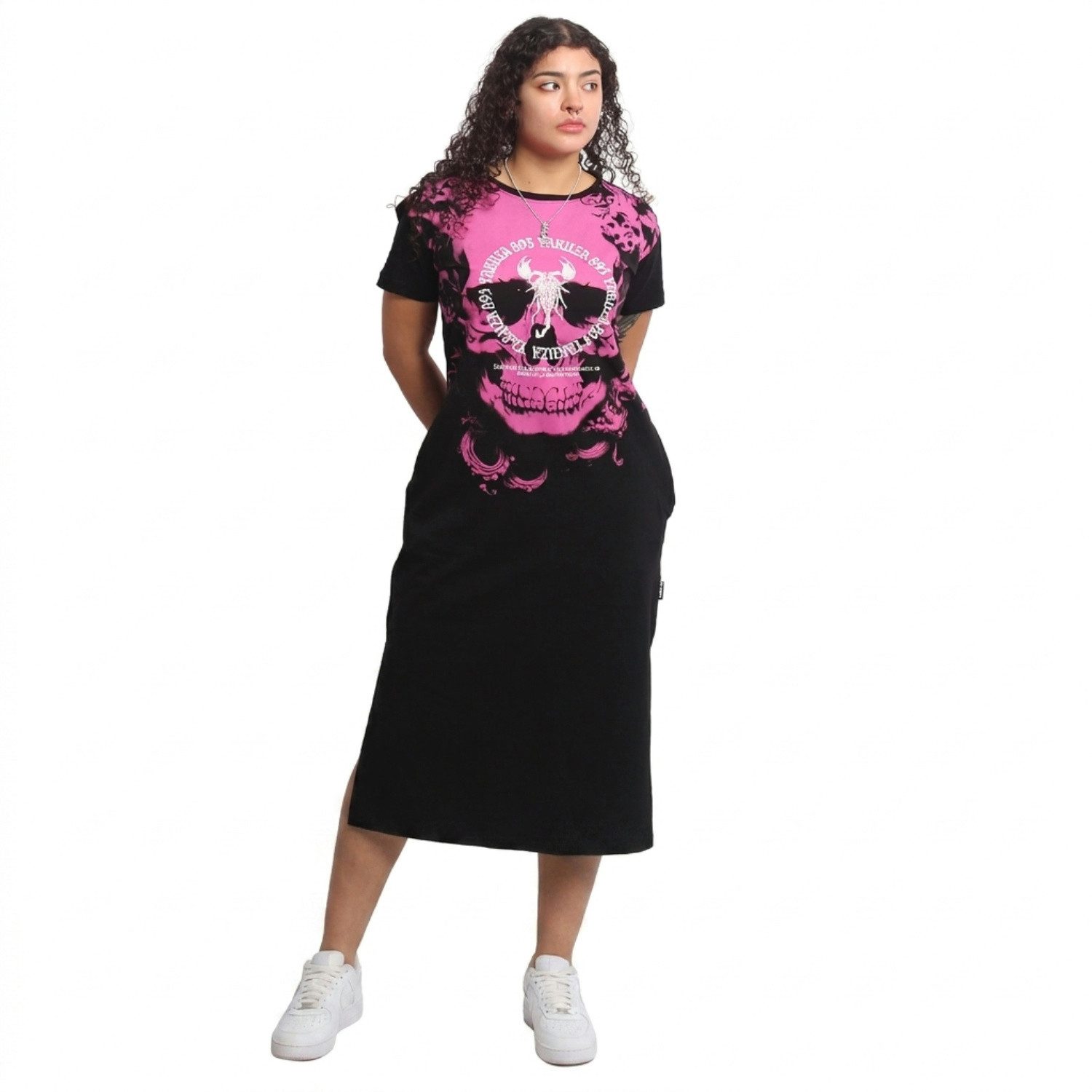 Shirtkleid Lost Skull