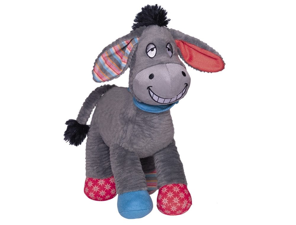 Tierkuscheltier Nobby Plüschesel - 30cm