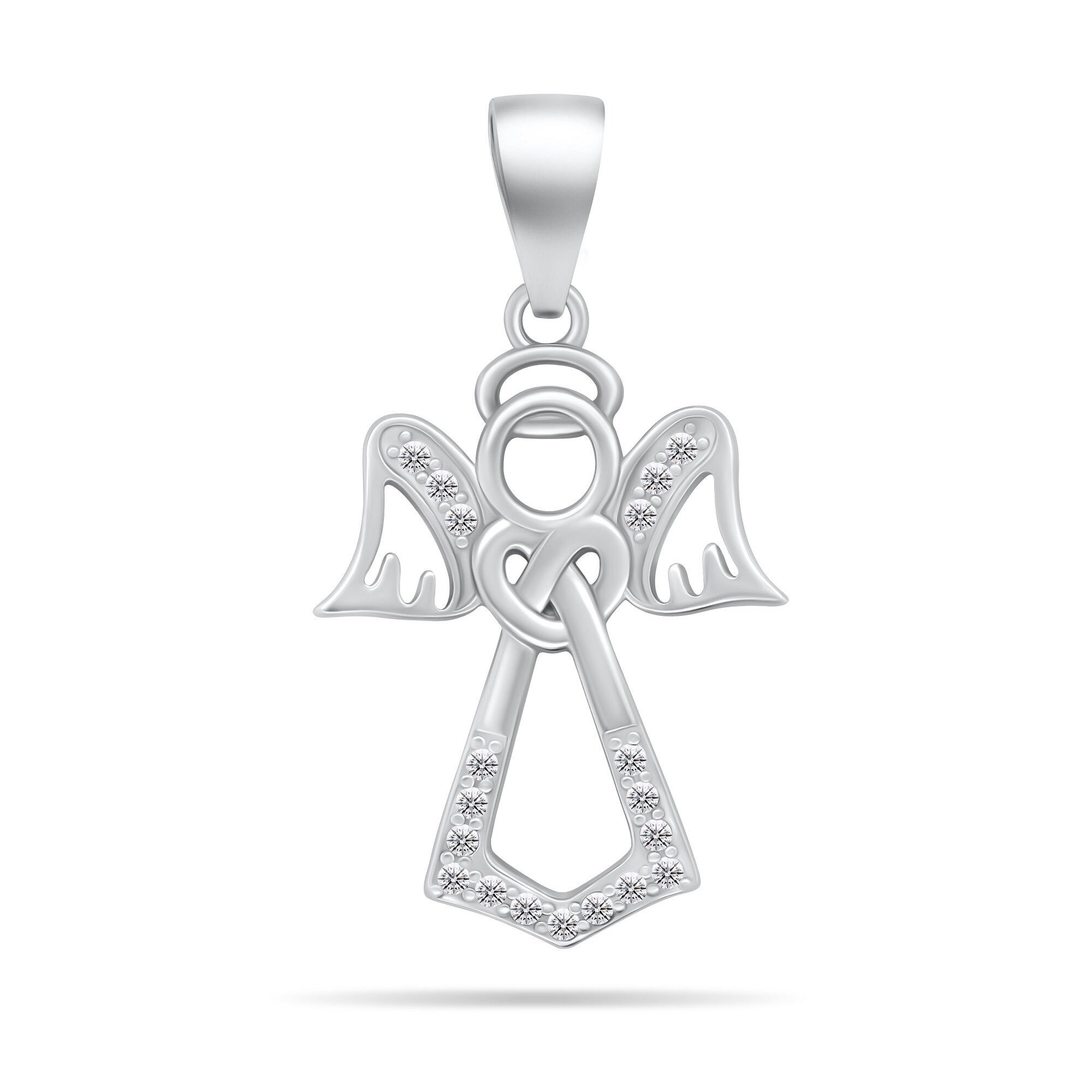 Brilio Silver Engelanhänger Fashion silver angel pendant PENT113