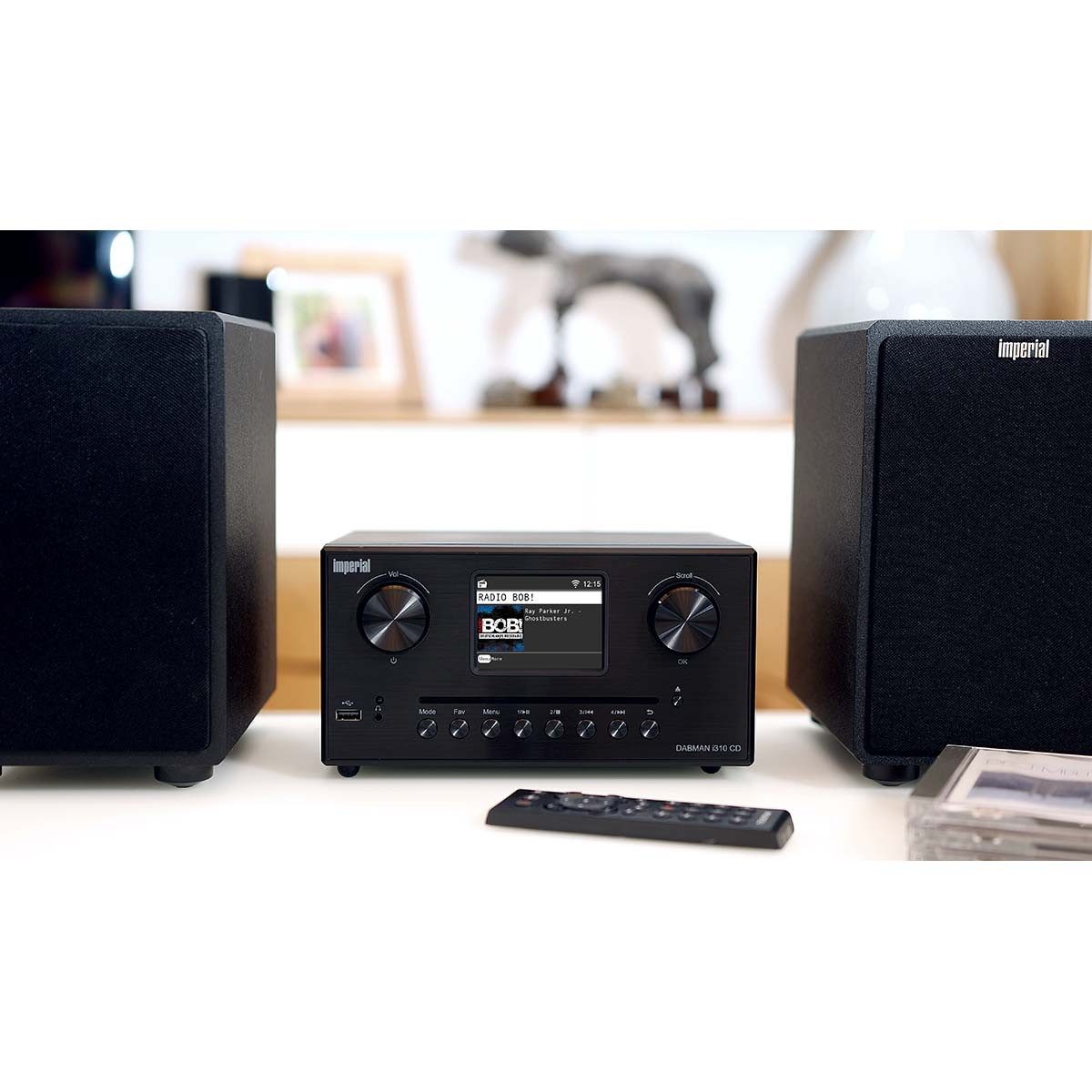 IMPERIAL 22-329-00 Radio (Internet Radio, 40 W, DAB+, CD/MP3, Bluetooth und Internetradio. Compakt für Wohnräume)
