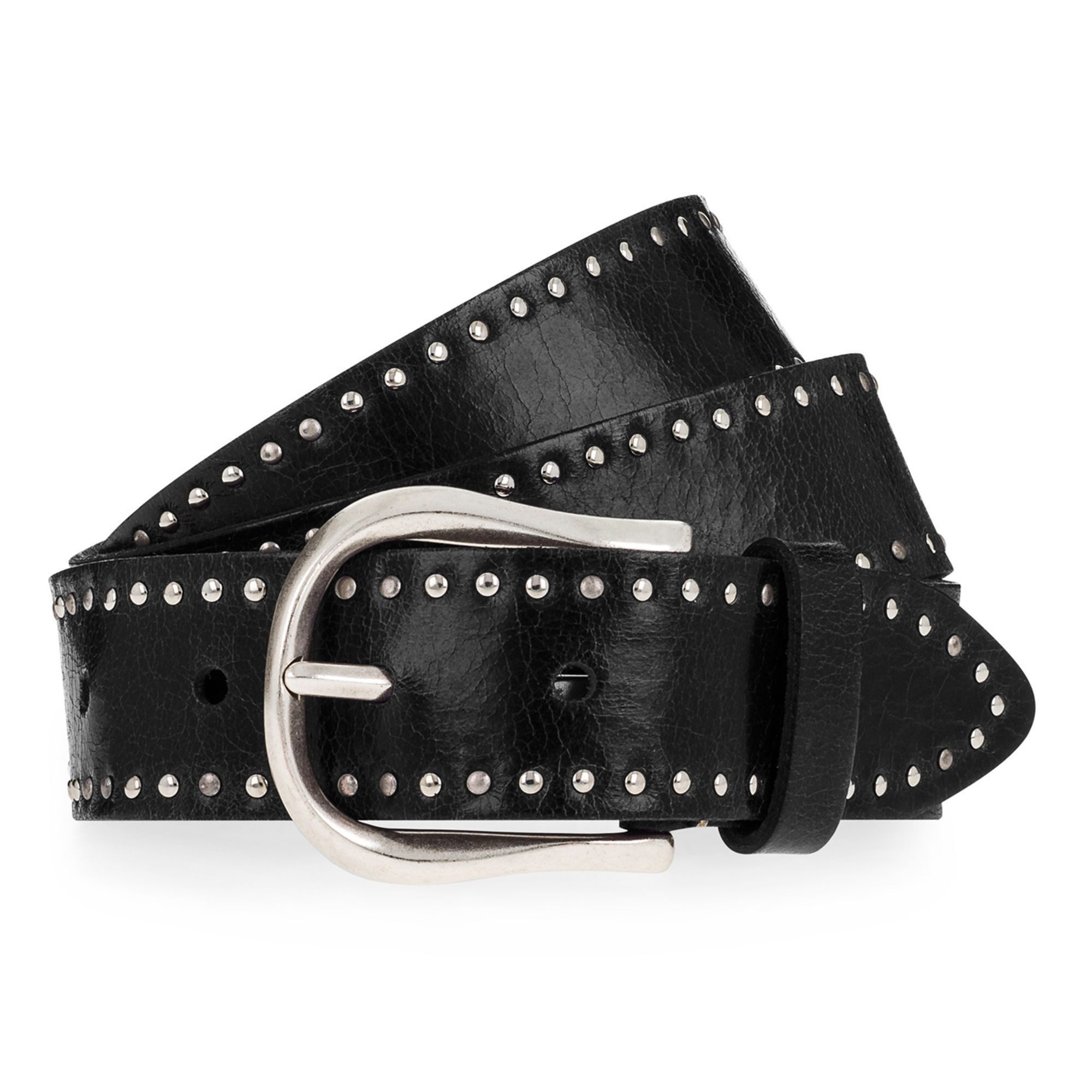 b.belt Ledergürtel Dornschließe günstig online kaufen