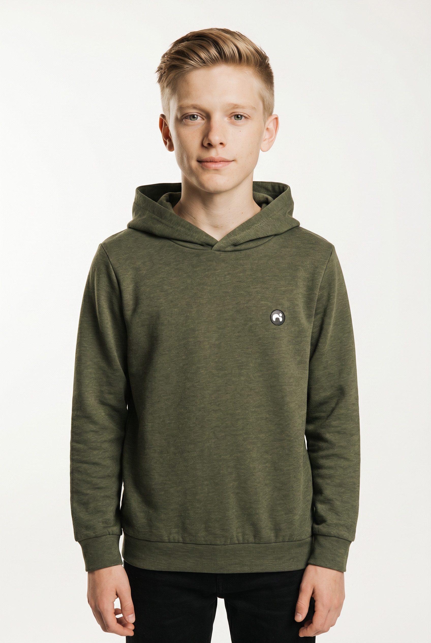 Name It Kapuzensweatshirt NKMVIMO LS SWEAT W HOOD BRU NOOS Baumwollmischung, regular fit