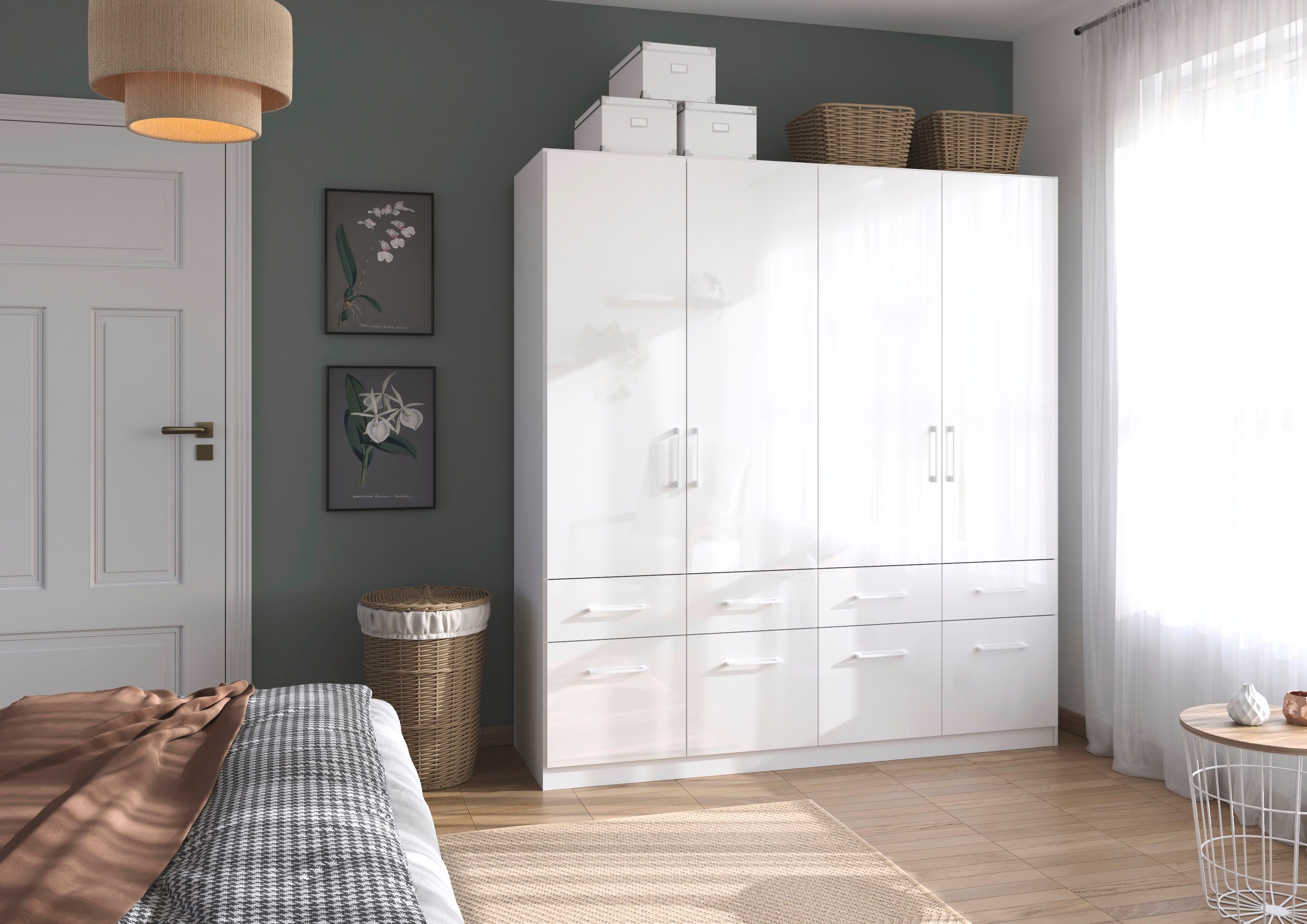 rauch Drehtürenschrank Kleiderschrank Schrank Garderobe Schlafzimmerschrank günstig online kaufen