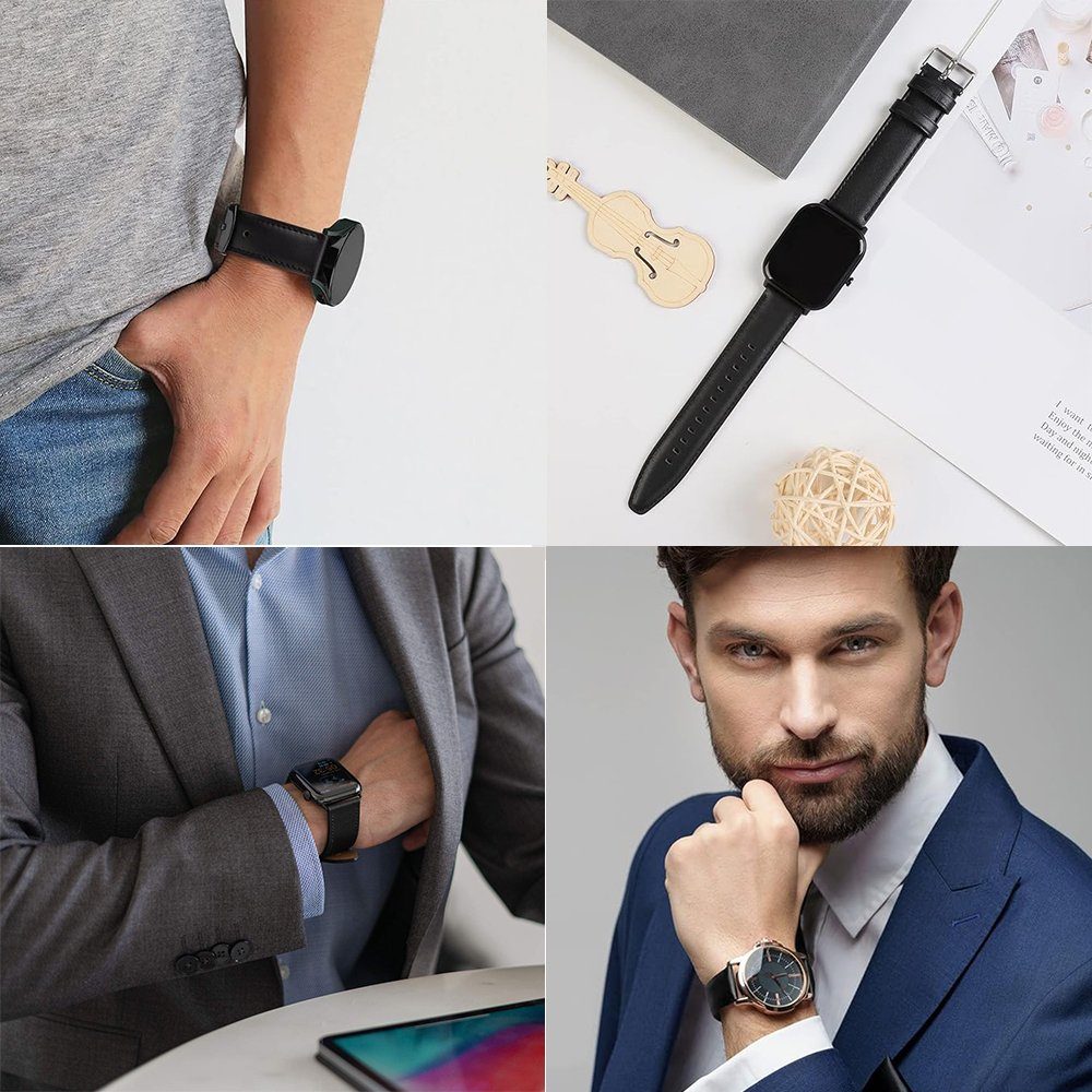 Uhren,Qualität Ersatzarmband, Uhrenarmband Damen, 22mm Mutoy Schnellverschluss für Weich Uhrenarmband für Lederarmband Leder Armband Herren Smartwatch
