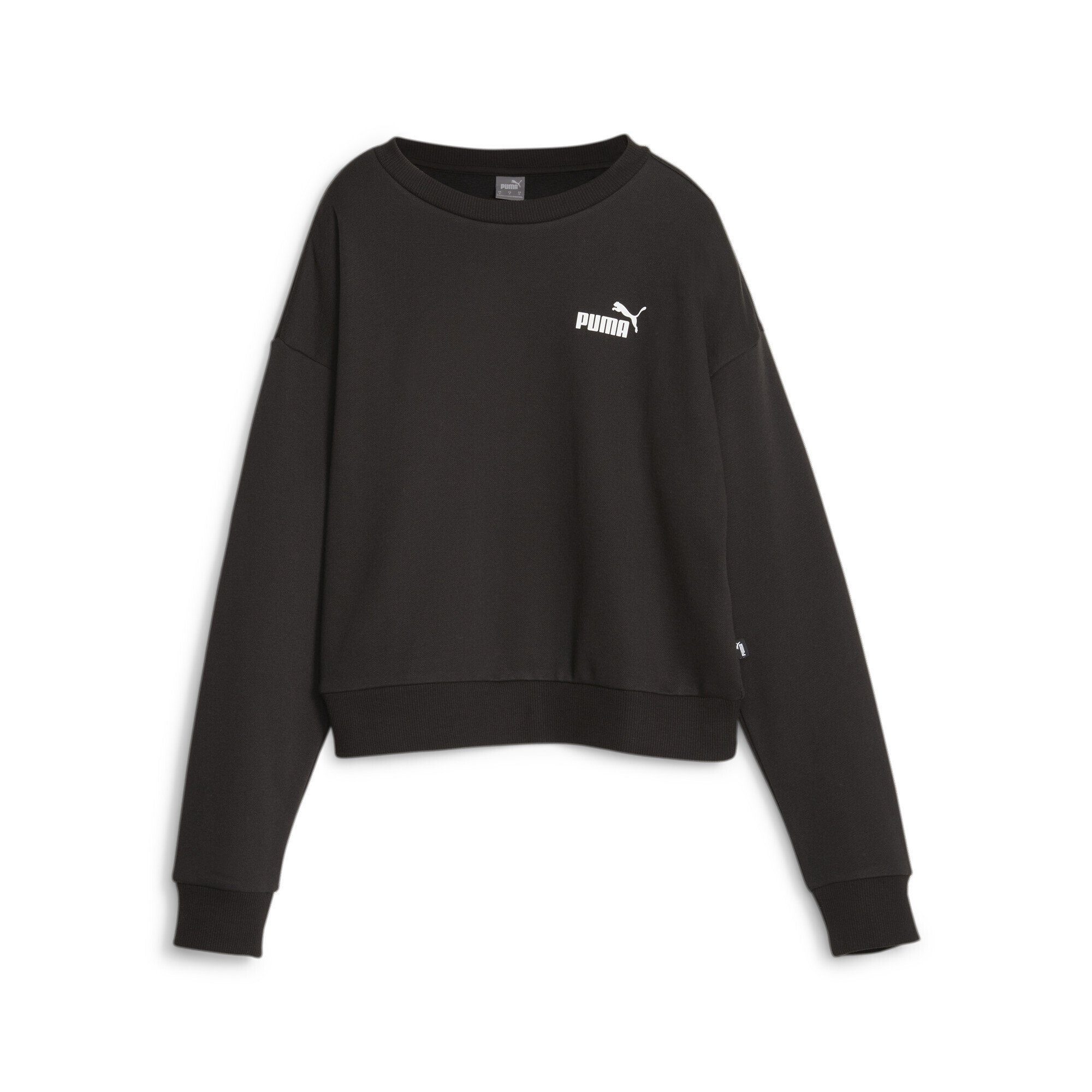 Sweatshirt Black PUMA ESS+ Sweatshirt Damen