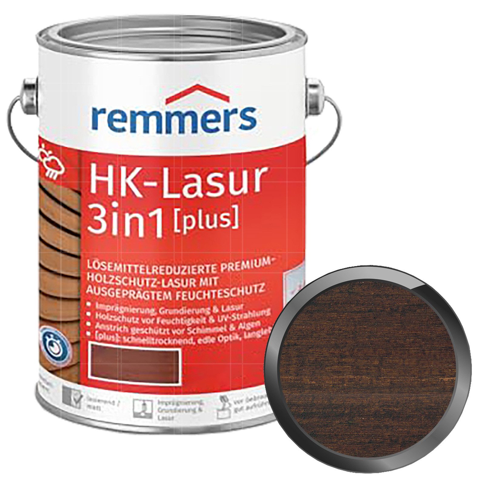 Remmers Lasur HK LASUR 3IN1 PLUS - 0.75 LTR
