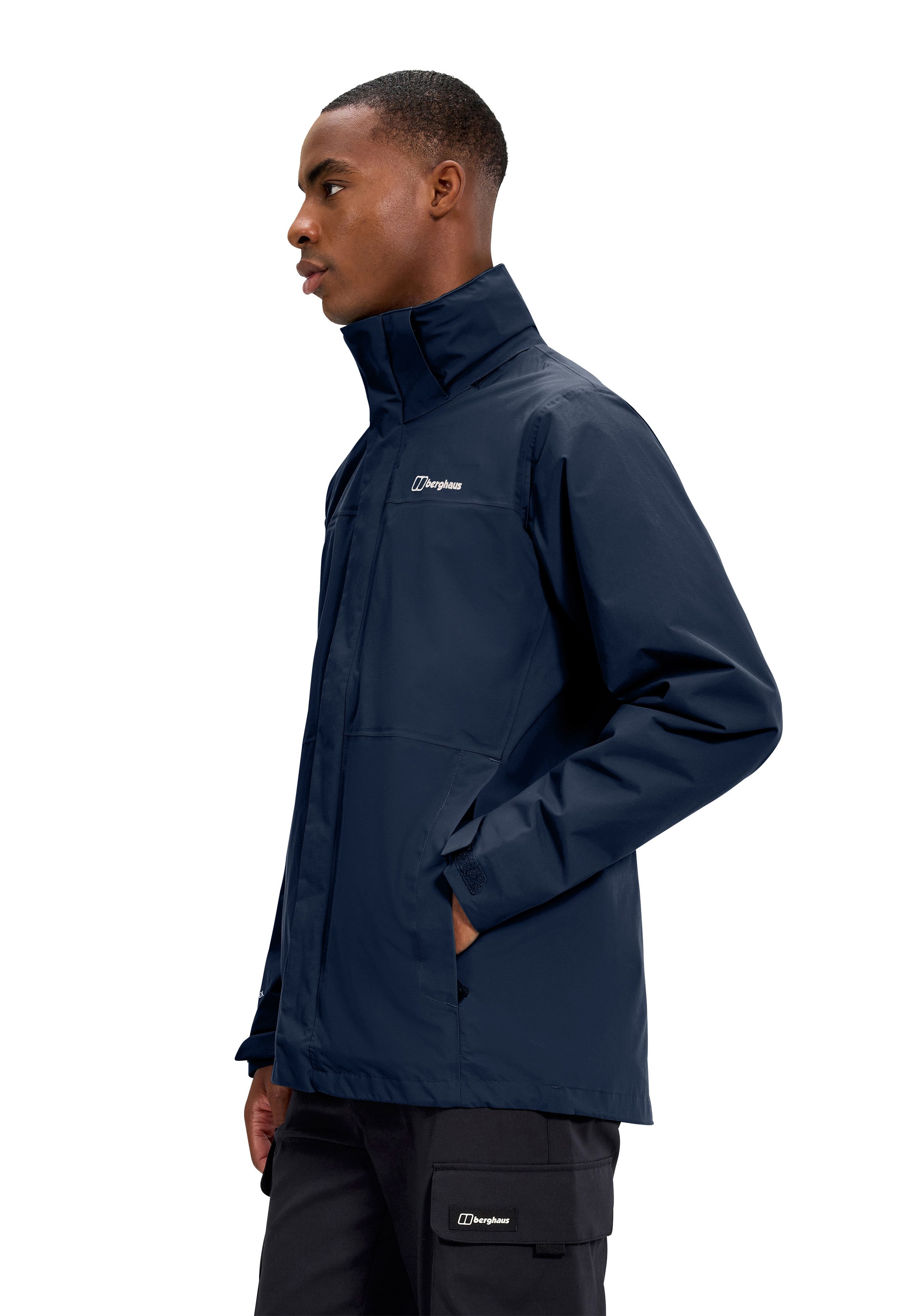 Berghaus Funktionsjacke HILLWALKER 2.0 IA JKT AM mit einrollbarer Kapuze, aus 2-lagigem GORE-TEX ePE-Material