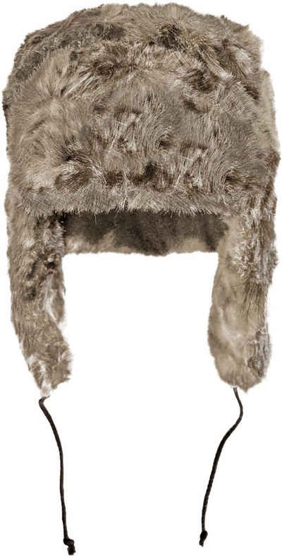 normani Fellimitatmützen Fellmütze Tschapka Siberia Wintermütze Winterkappe Tschapka mit Ohren- und Nackenwärmer