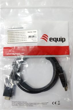 Equip EQUIP Displayport Adapter -> HDMI Male/Male 5m schwarz Computer-Kabel