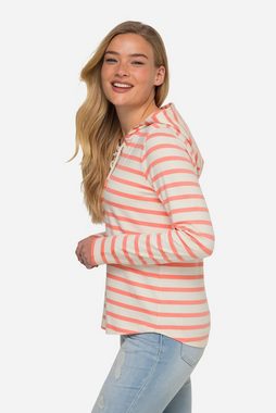 Laurasøn Longsleeve T-Shirt Ringel Kapuze Langarm