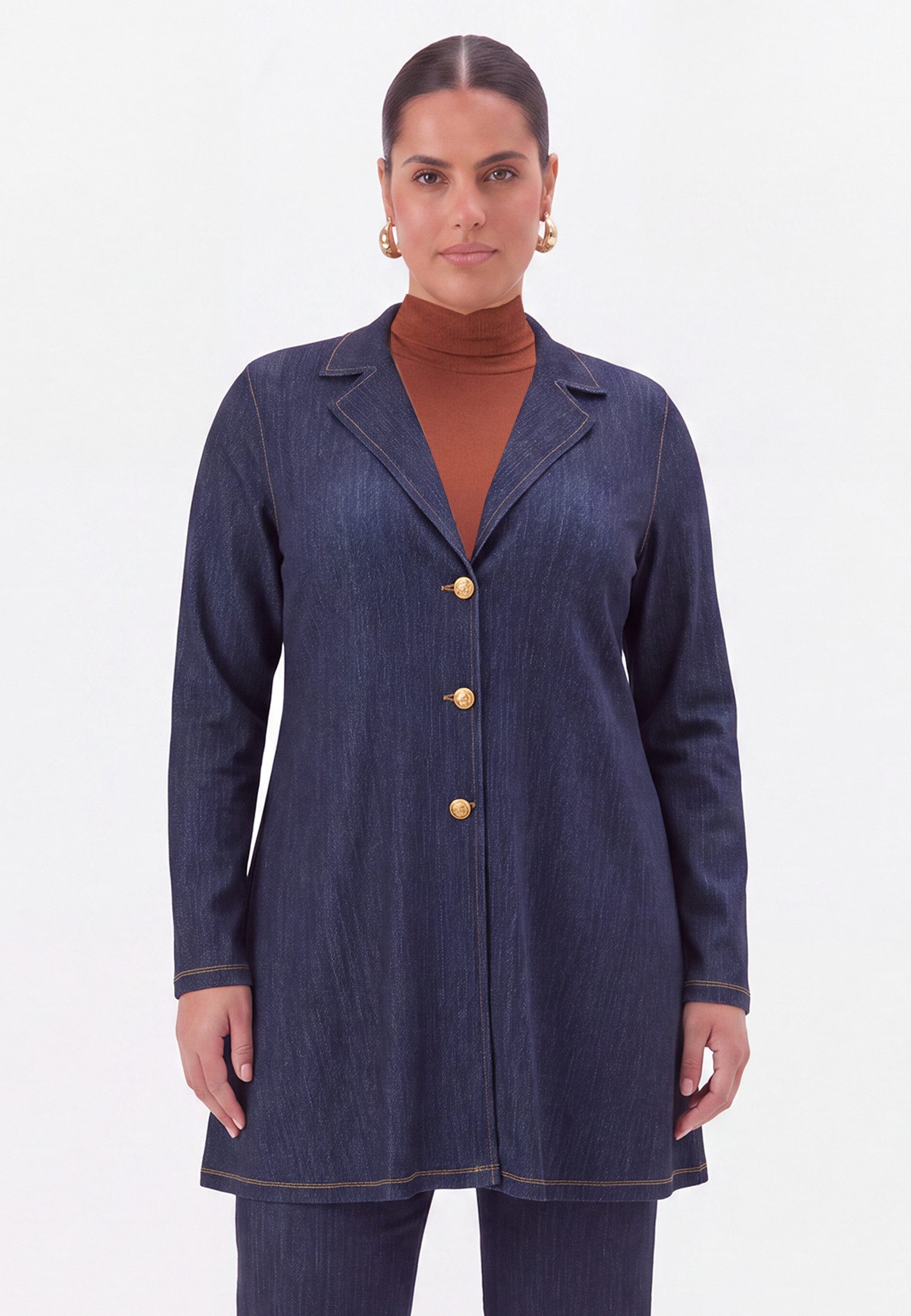 YOEK Jackenblazer Damen Blazer mit Langarm