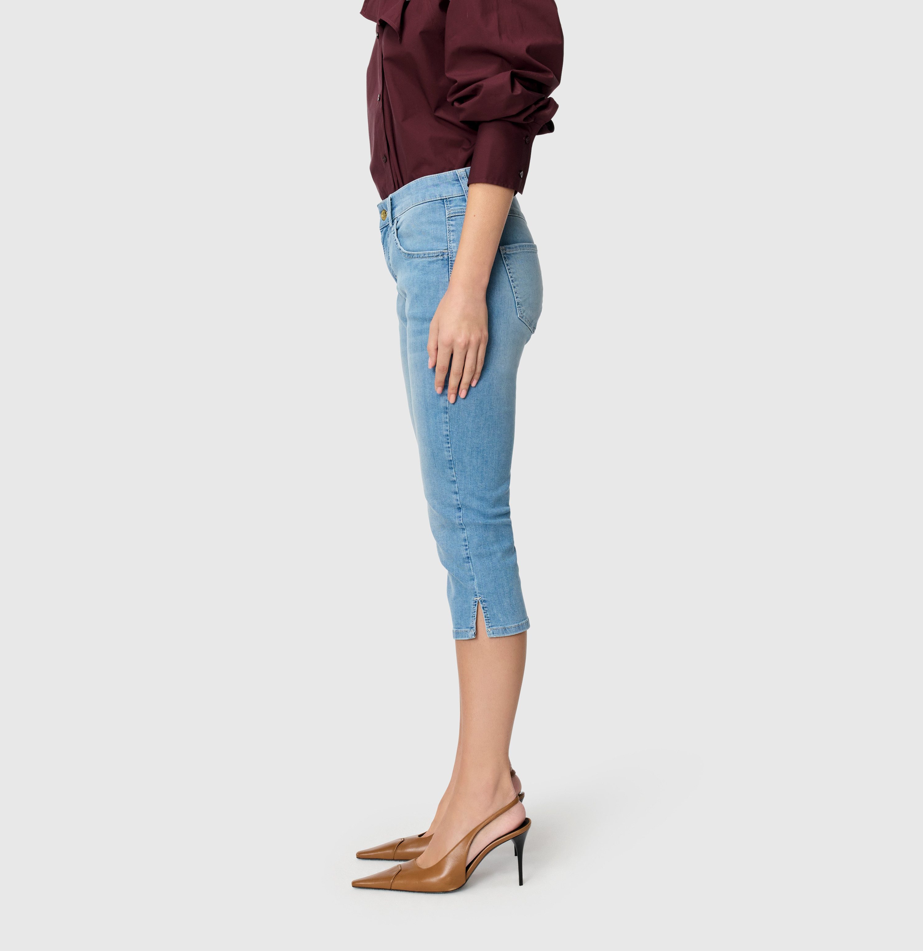 MAC Caprijeans CAPRI summer clean mit Stretch
