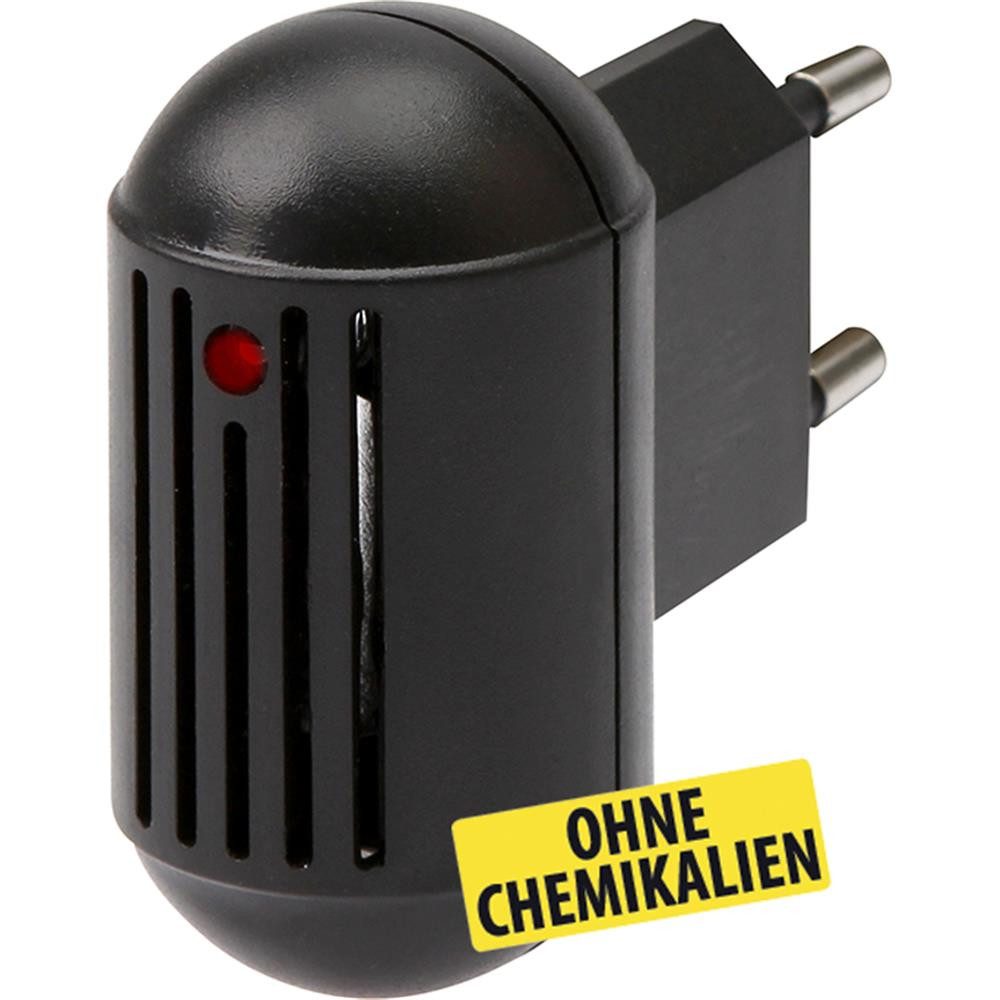 Go Europe Insektenabwehrgerät IV 14 Mückenvertreiber, Schallwellen, LED-Anzeige, geruchs- und dampffreier Betrieb