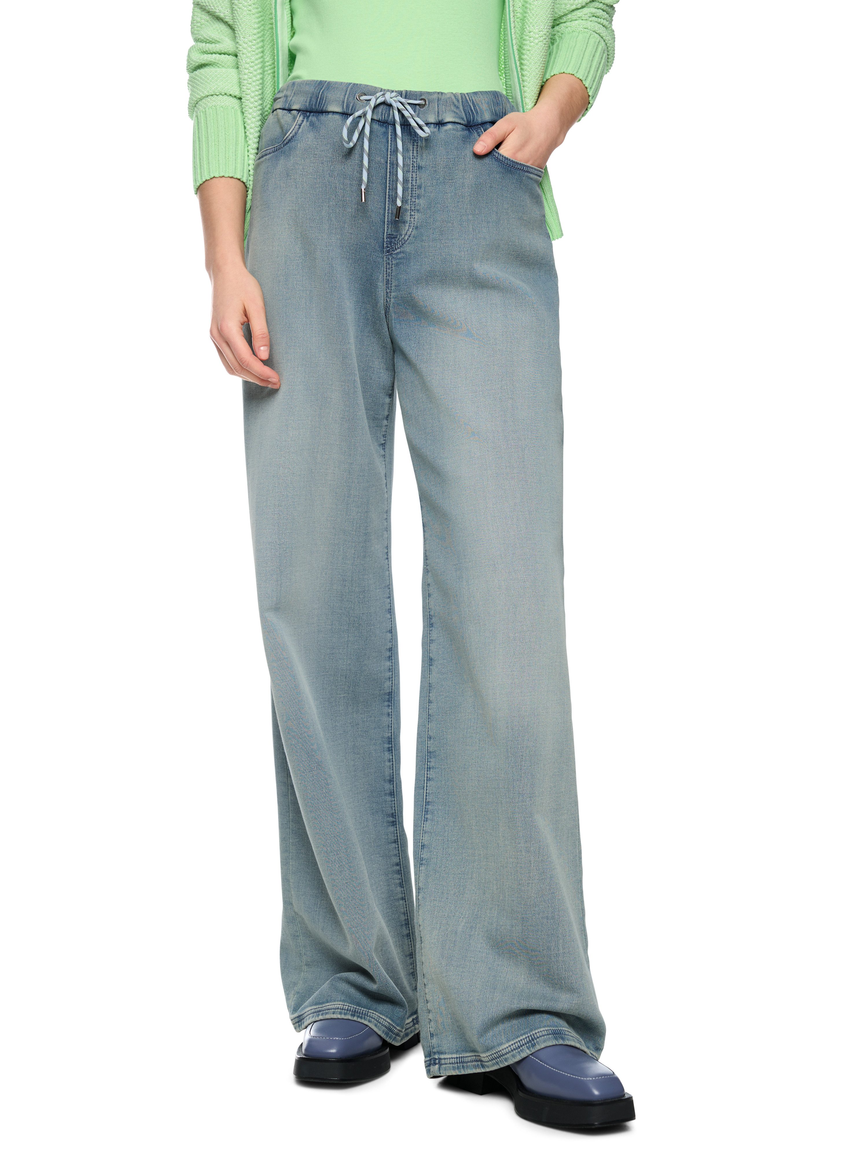 Marc Cain Weite Jeans Urban Haze Premium Damenmode Model: WELKOM