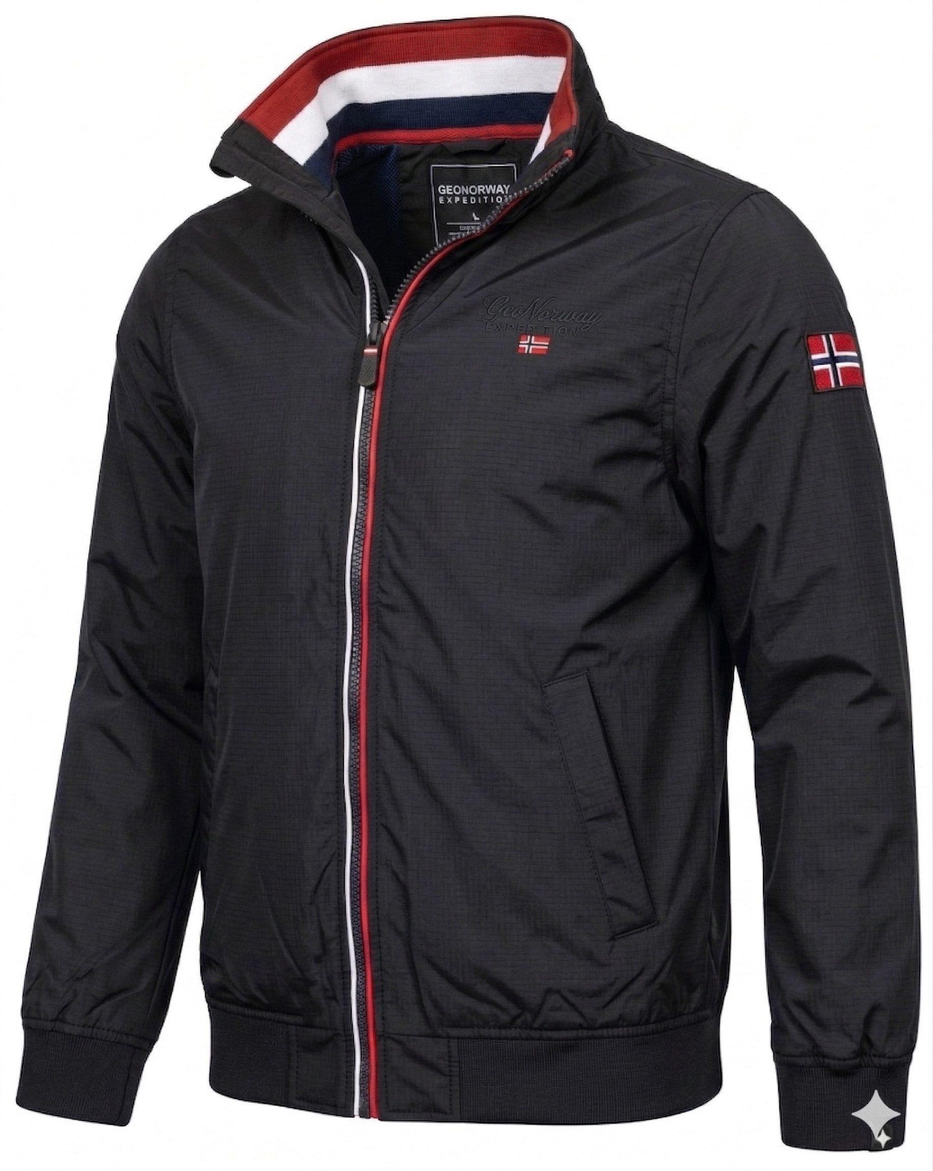 Geographical Norway Steppjacke Herren leichte Übergangsjacke, wasserabweisend Herbst & Frühling