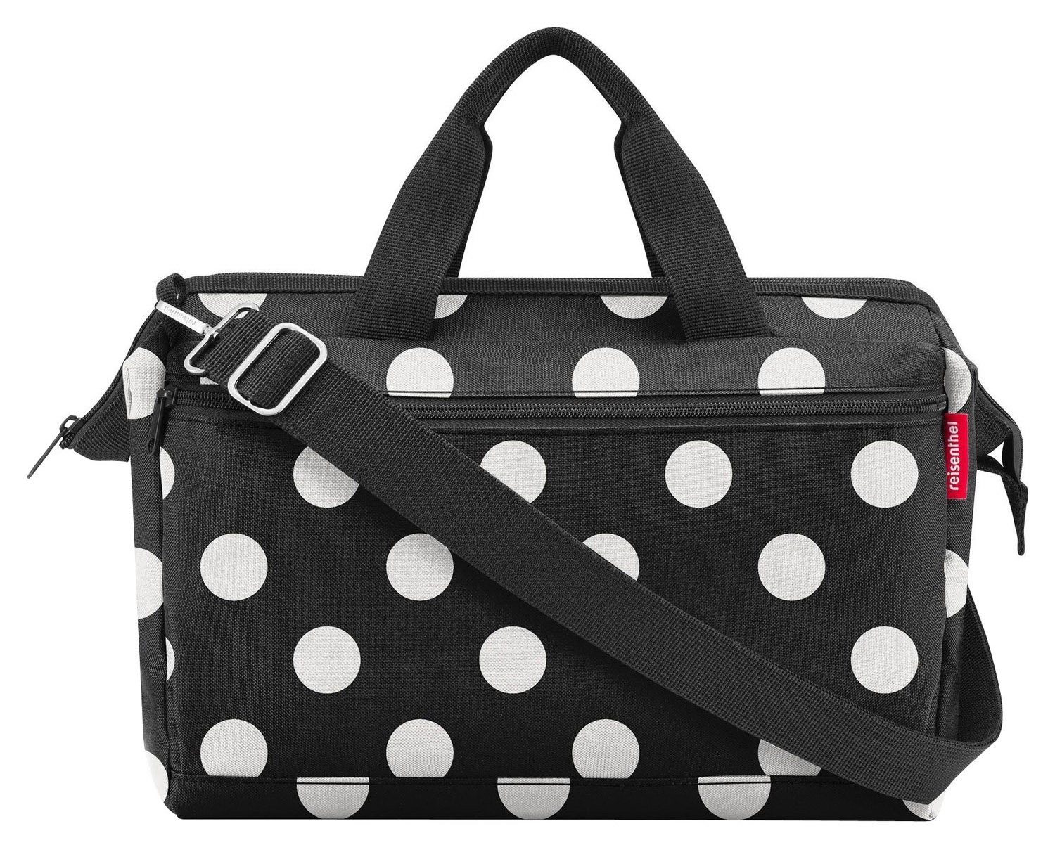 Reisetasche ALLROUNDER S POCKET, 11 Liter, Schwarz, Weiß