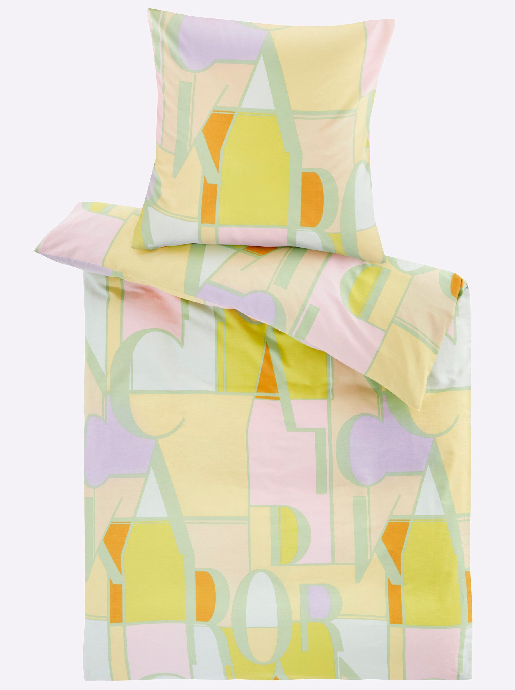 heine Bettwäsche Bettwäsche, Mako-Satin, 2 teilig, Mako-Satin