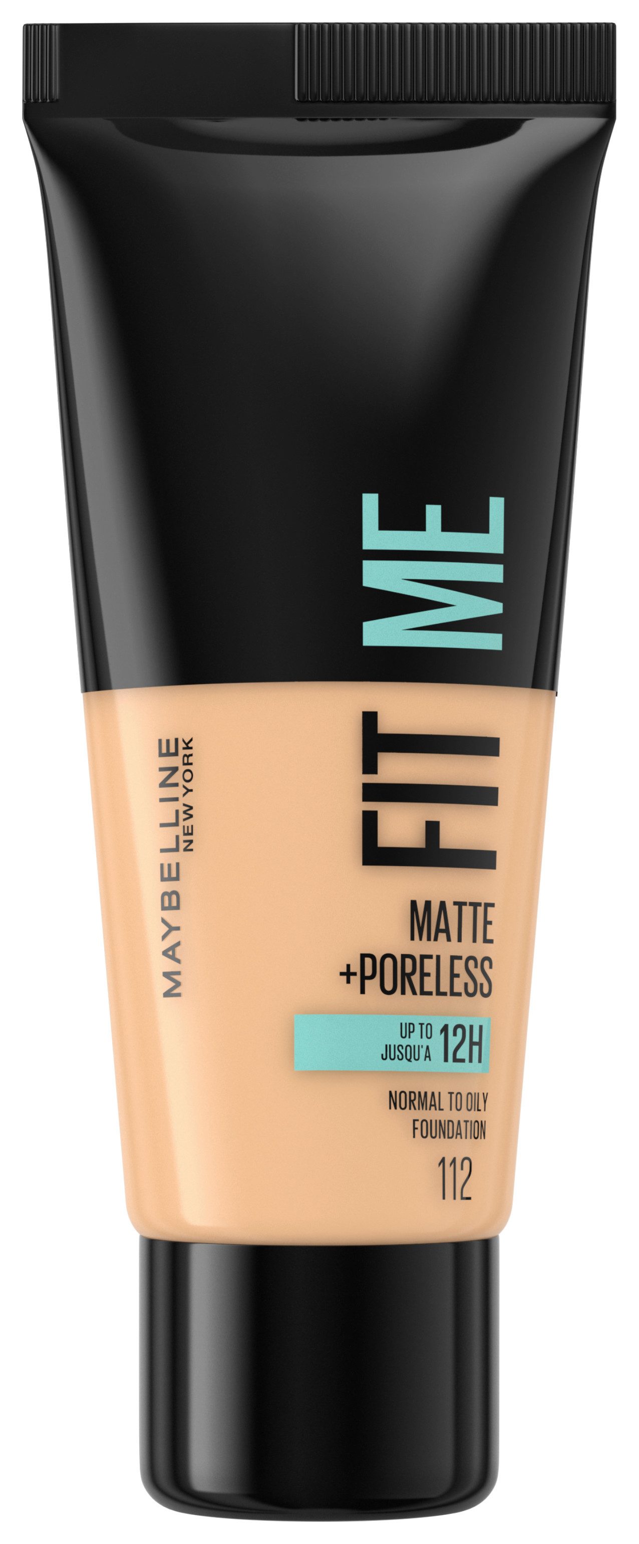 MAYBELLINE NEW YORK Foundation FIT ME! MATTE + PORELESS MAKE-UP, für einen natürlich mattierten Teint, leichte bis mittlere Deckkraft