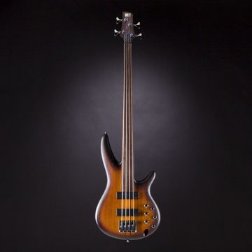 Ibanez E-Bass, SRF 700 BBF Fretless Brown Burst Flat 4-String Electric Bass, E-Bässe, 4-Saiter E-Bässe, Bass Workshop SRF700-BBF Fretless Brown Burst Flat - E-Bass