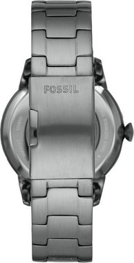 Fossil Automatikuhr Townsman Automatic, ME3172, Armbanduhr, Herrenuhr, mechanische Uhr, mit offener Unruh